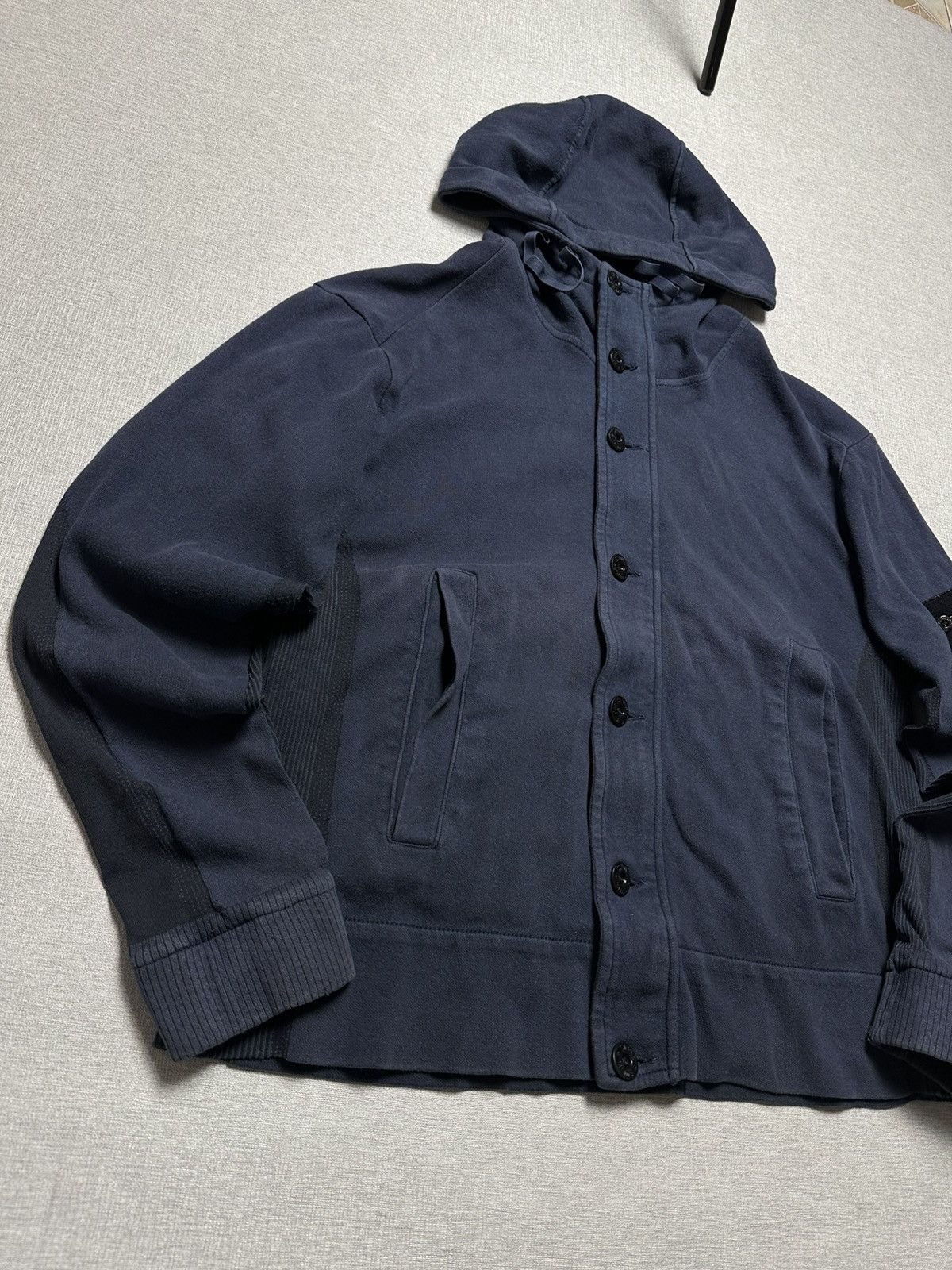 Stone Island × Vintage Stone Island Vintage Archive Clothing Zip Hoodie 2001 Size US M / EU 48-50 / 2 - 3 Thumbnail