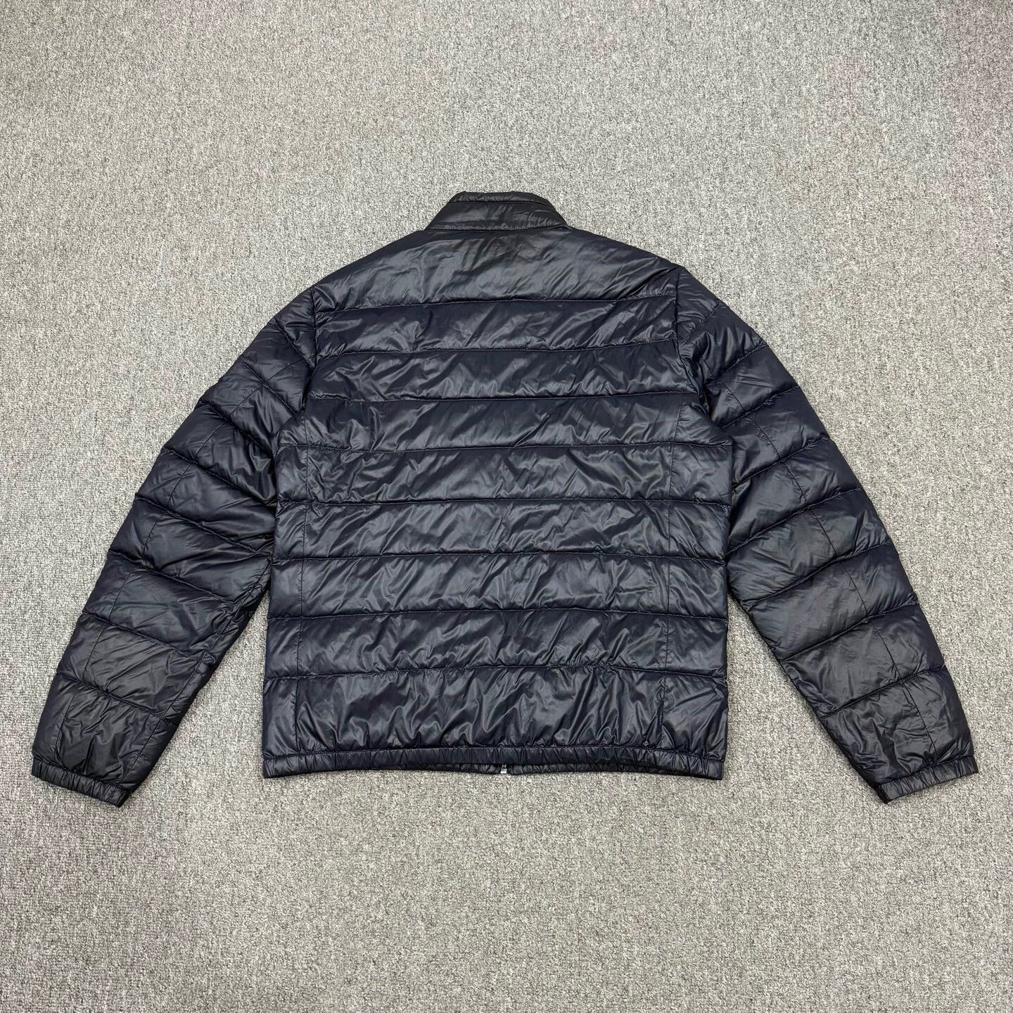 Prada Prada Navy Down Jacket w/ Arm Logo - Size 54 Size US L / EU 52-54 / 3 - 2 Thumbnail