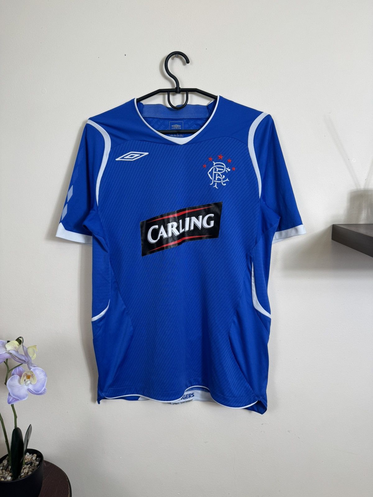 Other GLASGOW RANGERS 2008 2009 HOME FOOTBALL JERSEY UMBRO S MEN Size US S / EU 44-46 / 1 - 2 Thumbnail