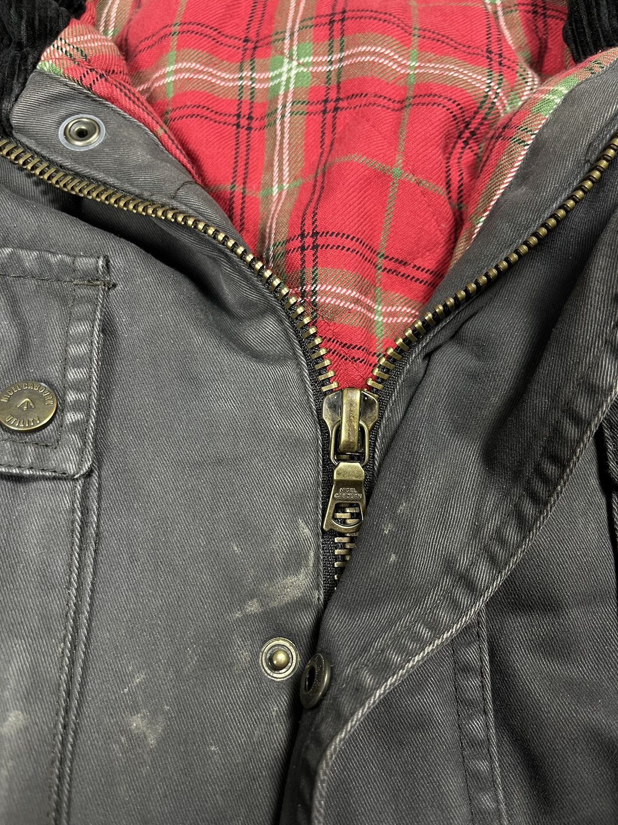 Nigel Cabourn Nigel Cabourn moto quilted parka jacket like belstaff Size US L / EU 52-54 / 3 - 6 Thumbnail