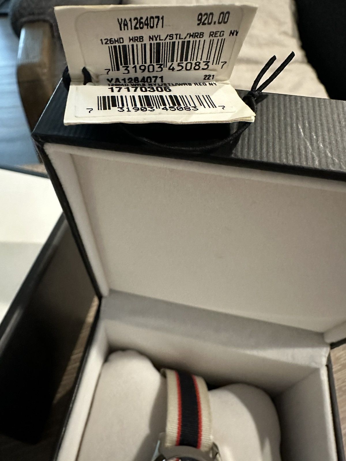 Gucci Gucci Unisex Nylon Watch Size ONE SIZE - 4 Thumbnail