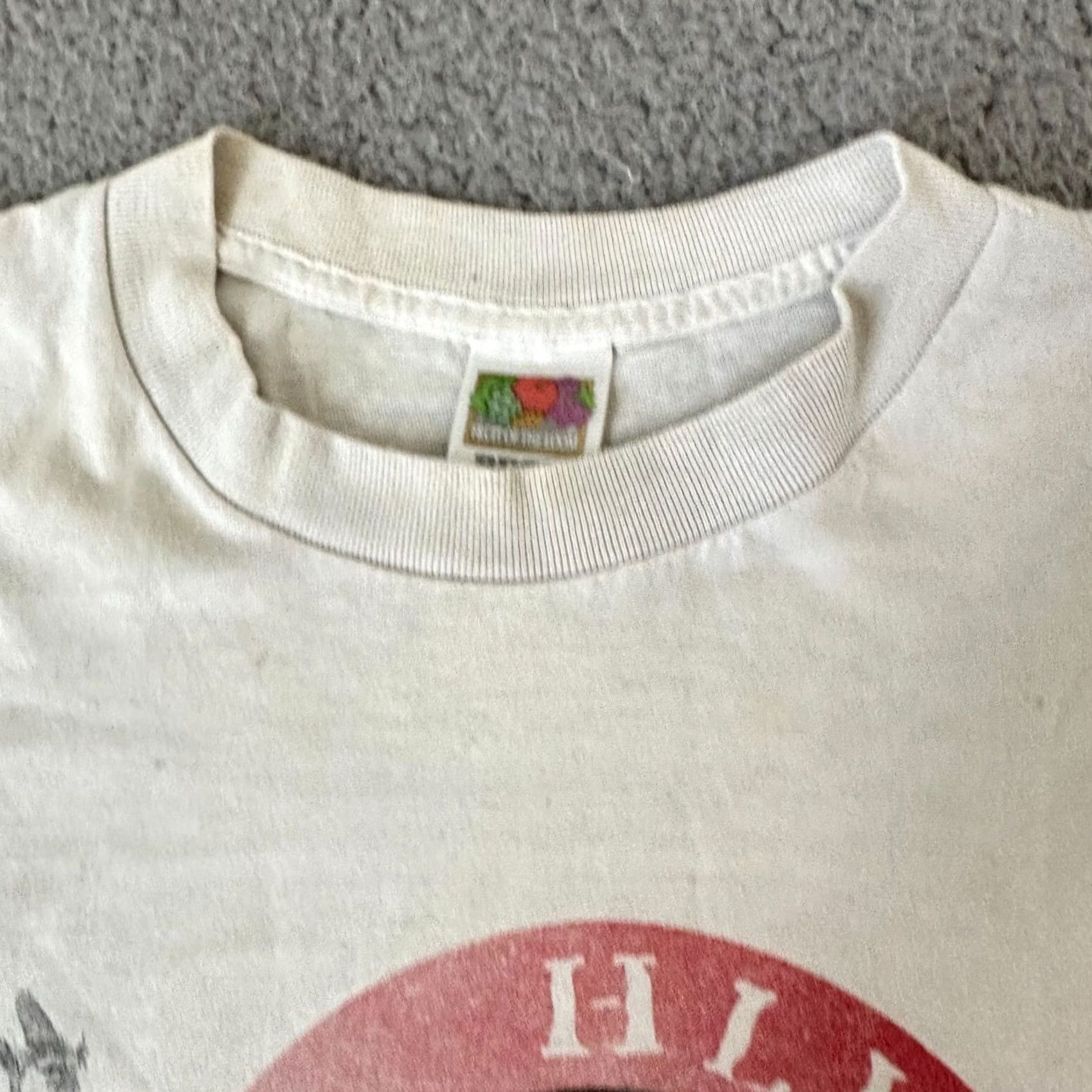 Fruit Of The Loom VINTAGE Fruit of the Loom Shirt Mens XL White Single Stitch School Classic Size US XL / EU 56 / 4 - 5 Thumbnail