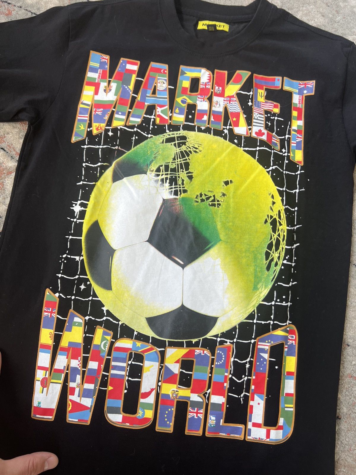 Market Market World Football Tee Size US M / EU 48-50 / 2 - 2 Thumbnail