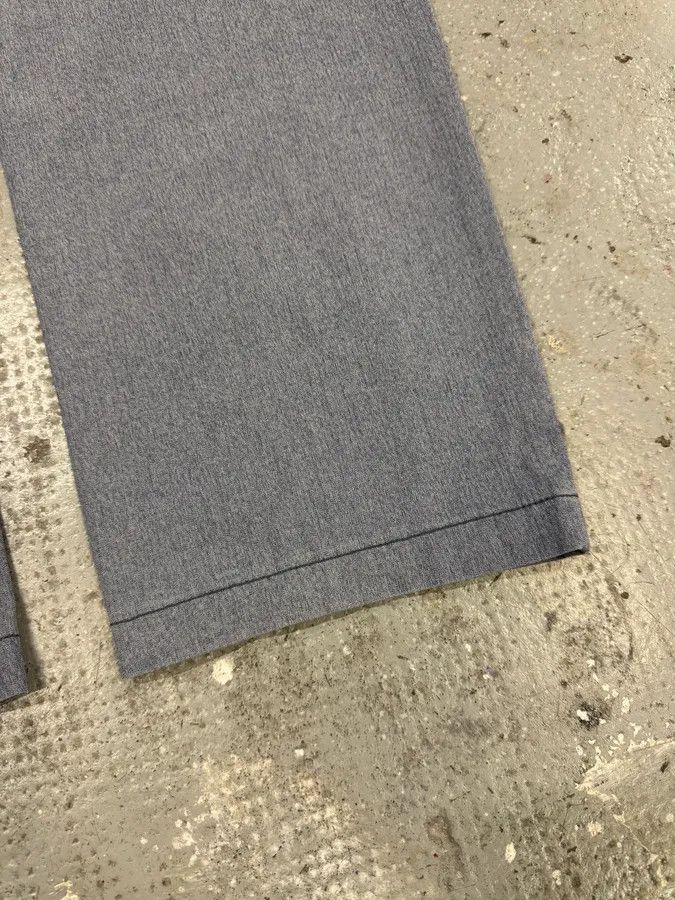 Prada × Vintage 2000s Prada Blue Grey Minimalist Straight Pants Size US 33 - 10 Thumbnail