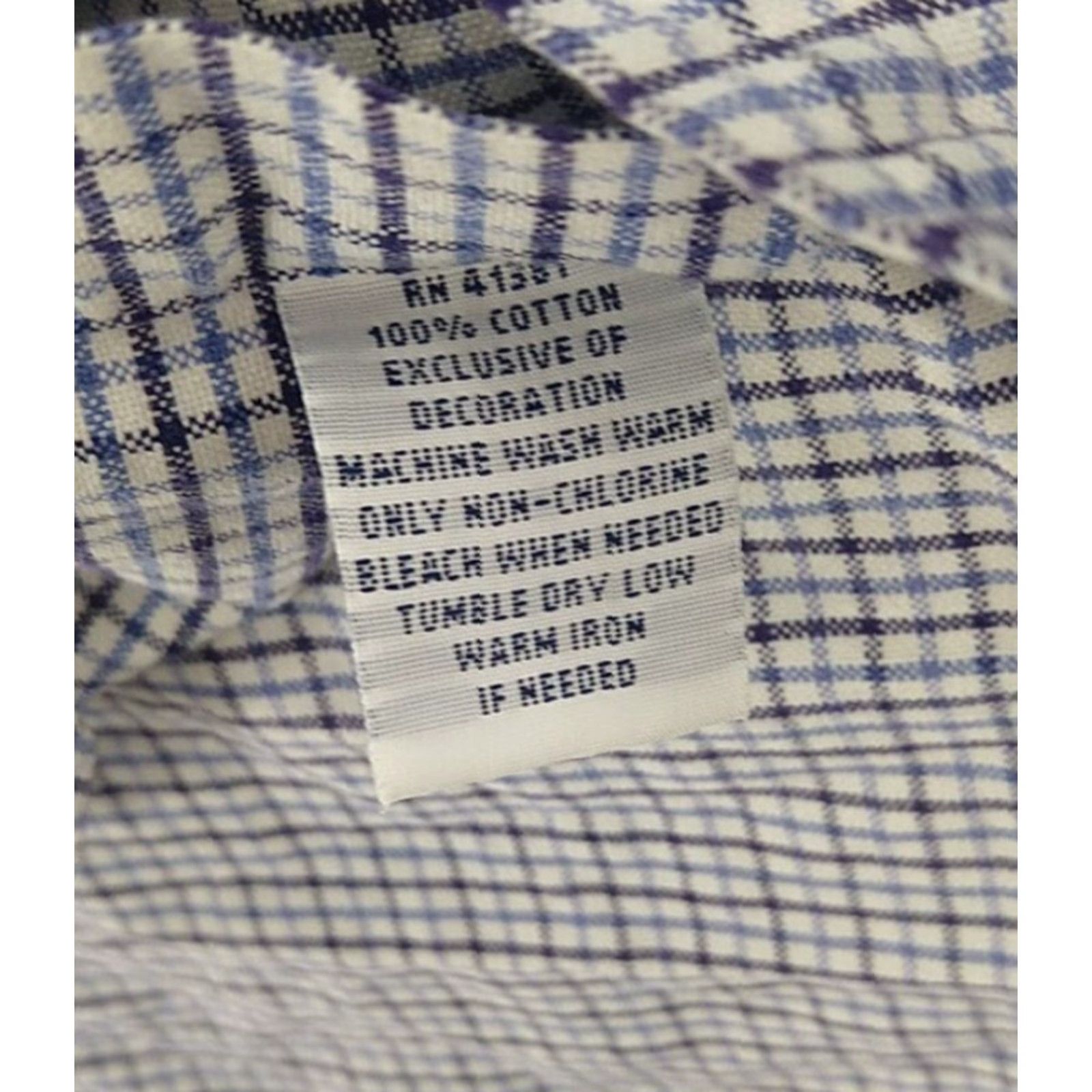 Ralph Lauren Ralph Lauren Mens Plaid Button Down Shirt Large Multicolor Cotton Long Sleeve Size US L / EU 52-54 / 3 - 7 Thumbnail