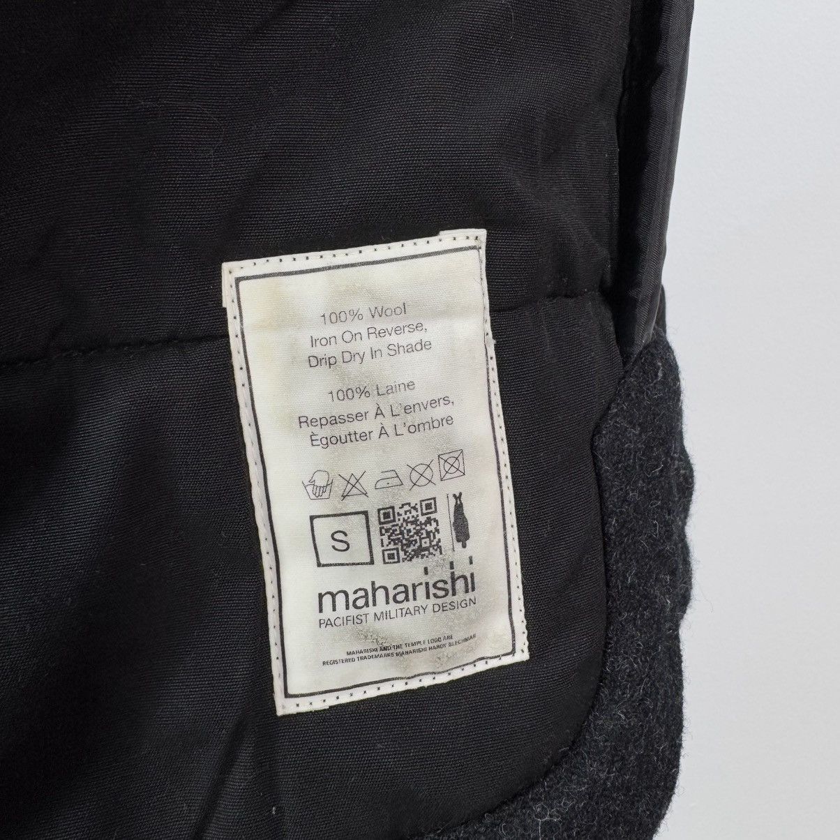 Maharishi MAHARISHI KIMONO JACKET WOOL Size US S / EU 44-46 / 1 - 9 Thumbnail