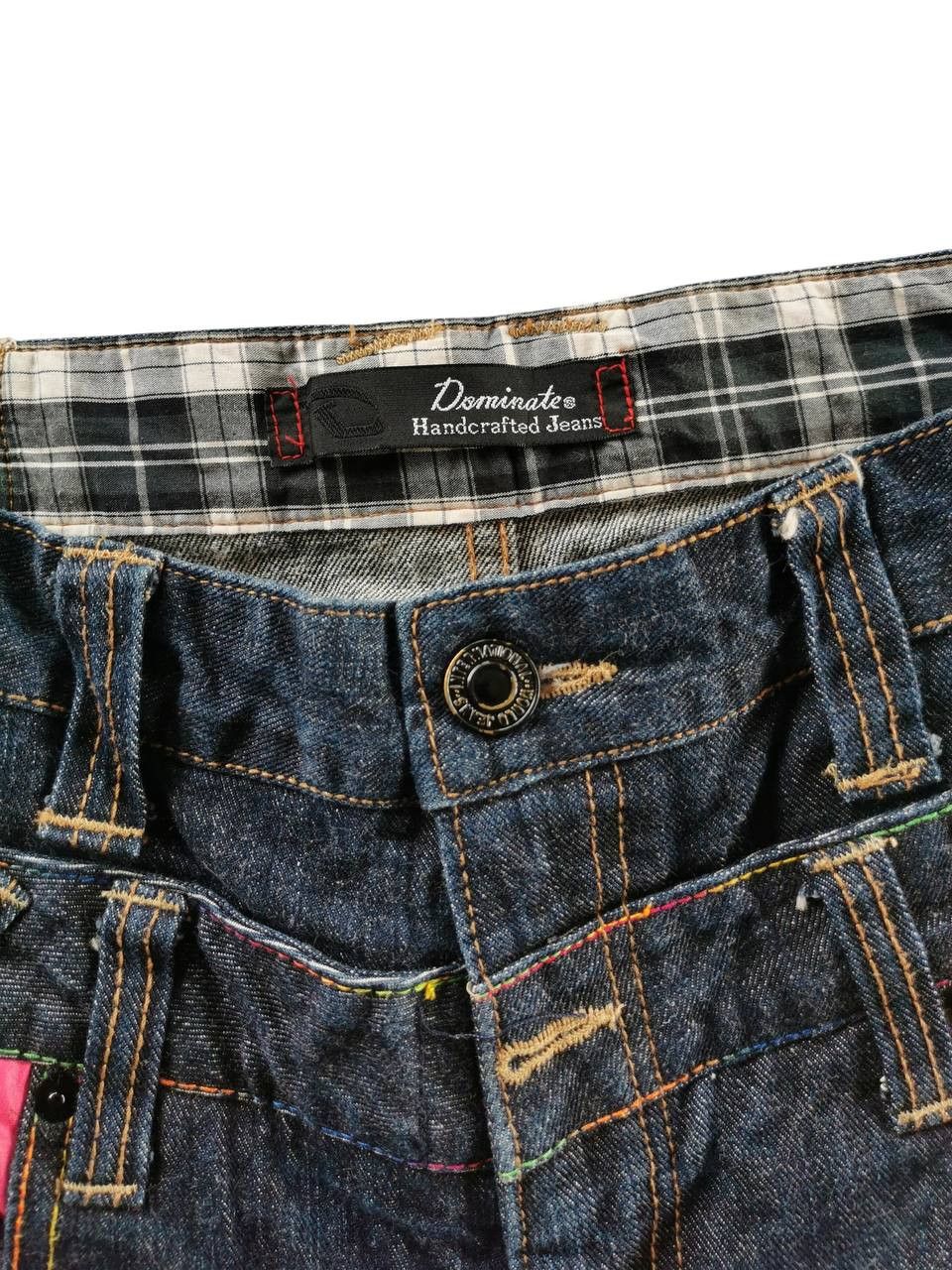 Jean dominate handcrafted jeans doublewaist size 31x32 A84 Size US 31 - 6 Thumbnail