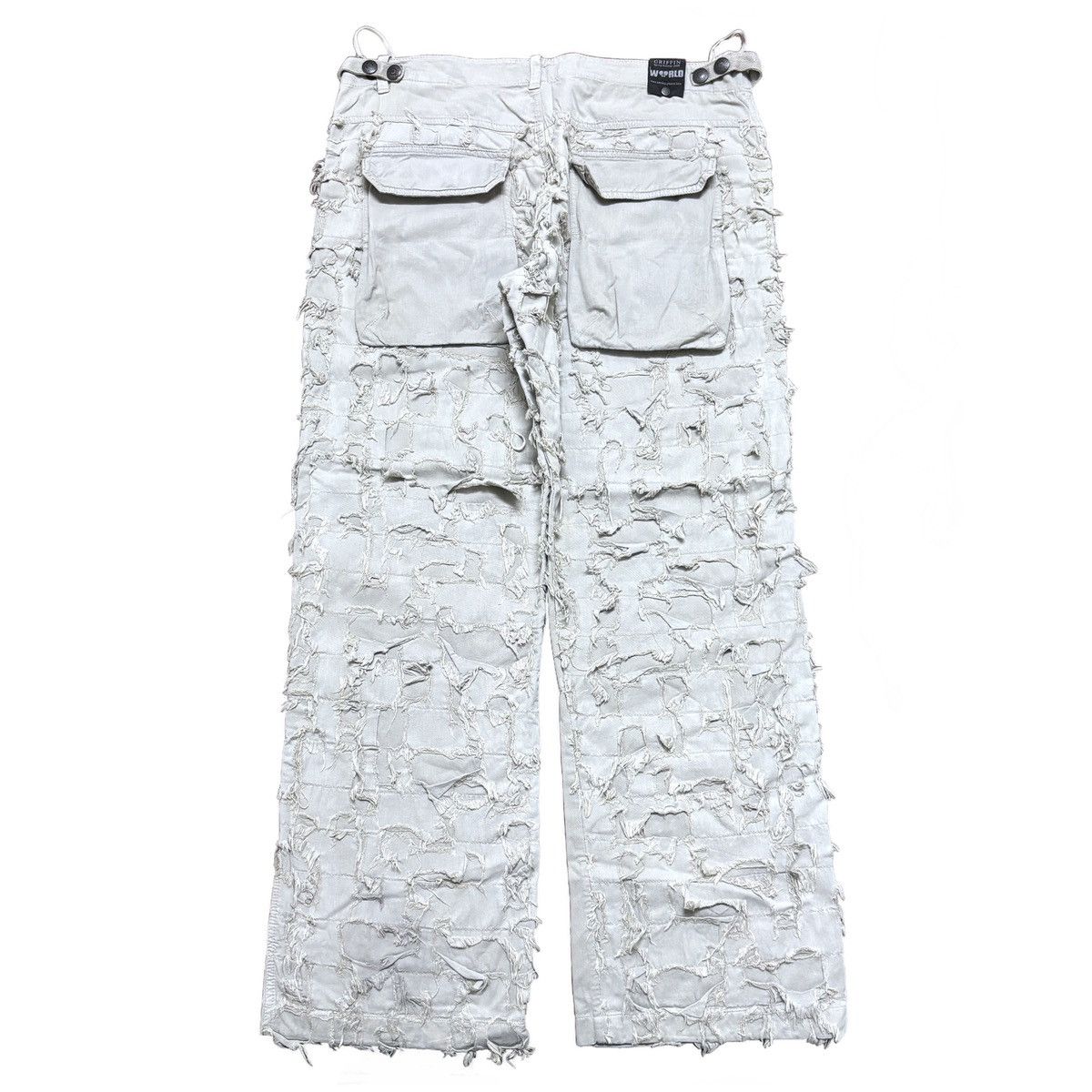Griffin Spring/Summer 2005 Razor-cut Wideleg Pants Size US 34 / EU 50 - 2 Thumbnail