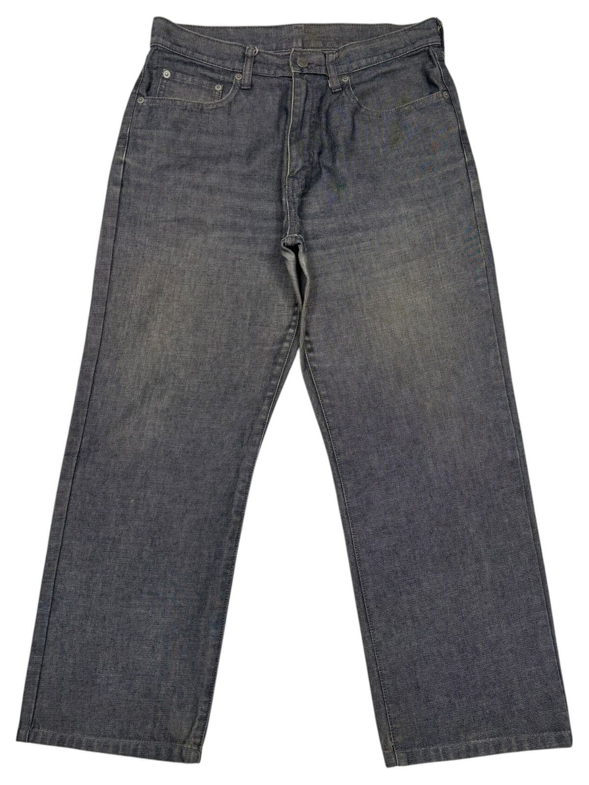 Helmut Lang × Uniqlo VINTAGE UNIQLO BAGGY JEANS HELMUT LANG COTTON STYLE JEANS Size US 30 / EU 46 - 7 Thumbnail