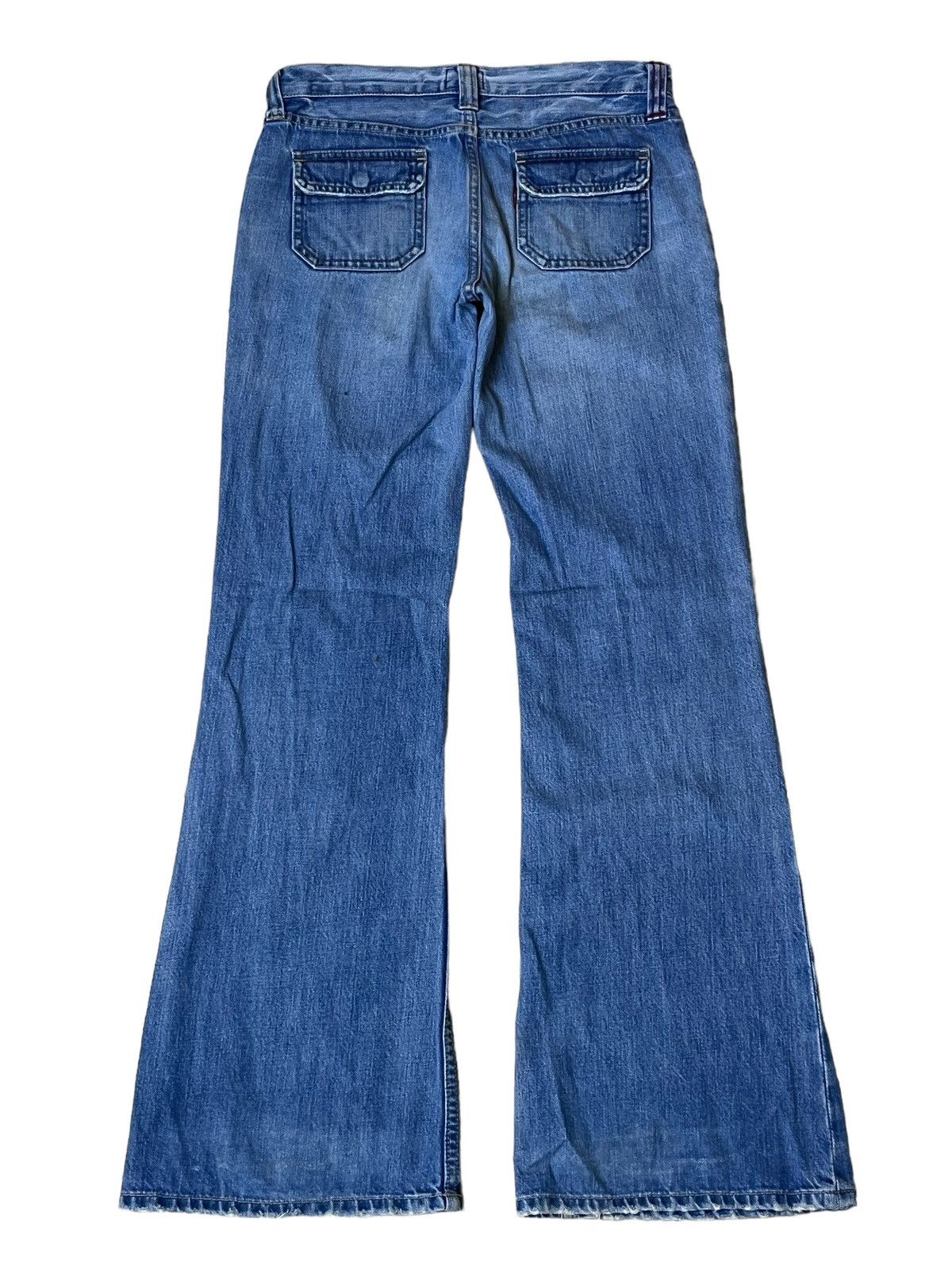 Levi's Vintage Clothing RETRO🔥VINTAGE LEVI’S REDLOOPS BUSHPANT FLARED JEANS Size US 31 - 2 Thumbnail