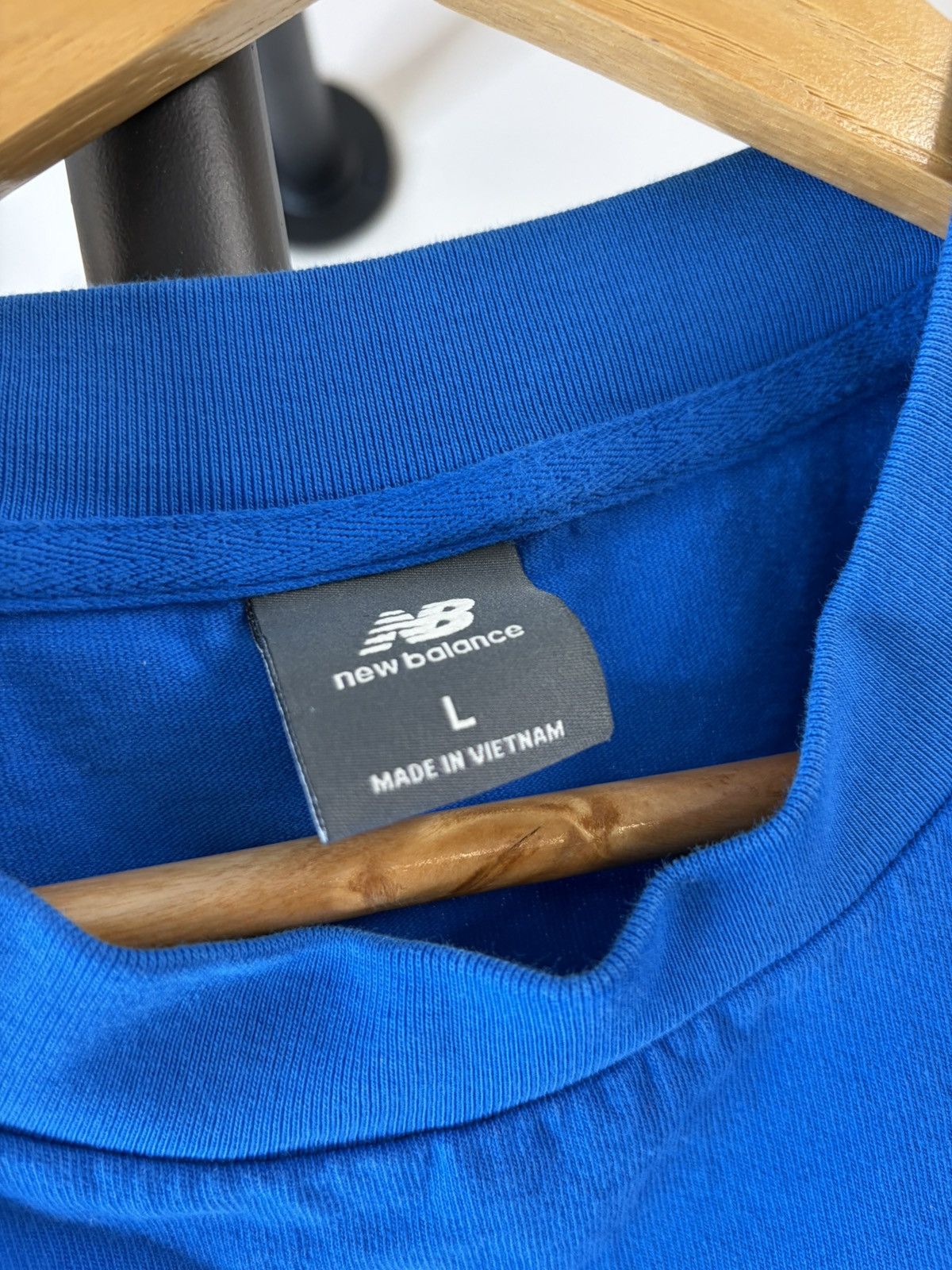 New Balance New Balance Athletics Premium Logo Blue Tee Size US L / EU 52-54 / 3 - 3 Thumbnail