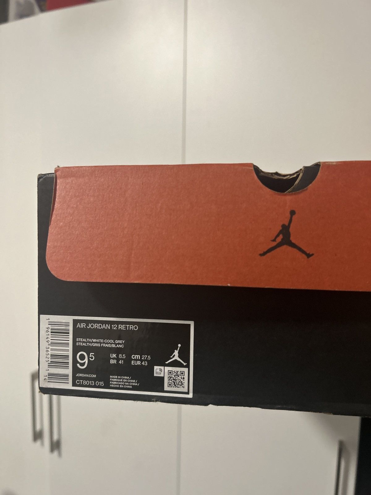 Jordan Brand jordan 12’s stealth Size US 9.5 / EU 42-43 - 12 Thumbnail