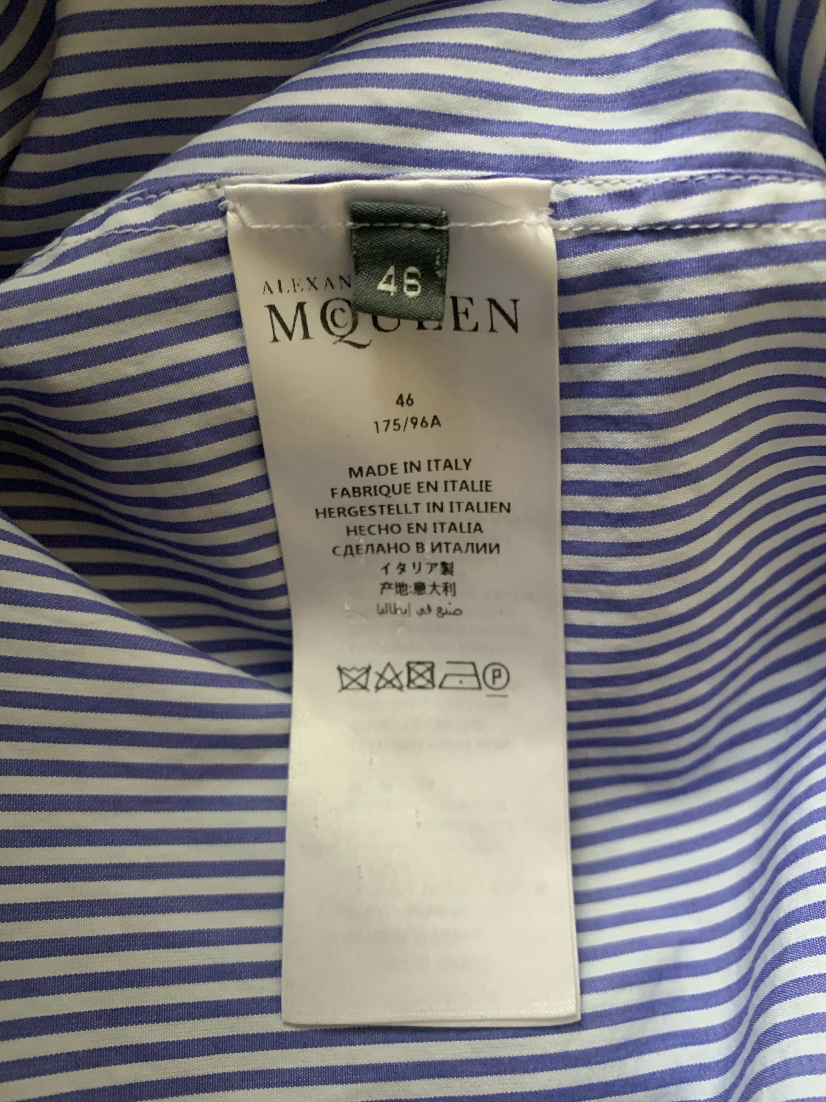 Alexander McQueen Alexander Mcqueen Button-up Size L / US 10 / IT 46 - 6 Thumbnail