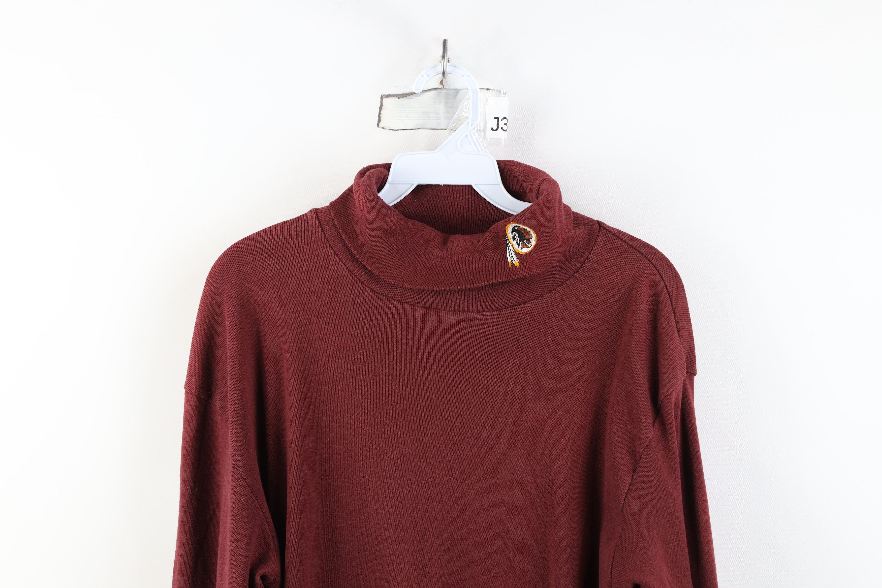 Majestic Vintage 90s Majestic Football Turtleneck T-Shirt USA Size US XL / EU 56 / 4 - 2 Thumbnail