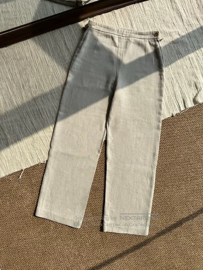 Hermes Hermes Casual Belted Trousers Size 42" / US 20 - 1 Thumbnail