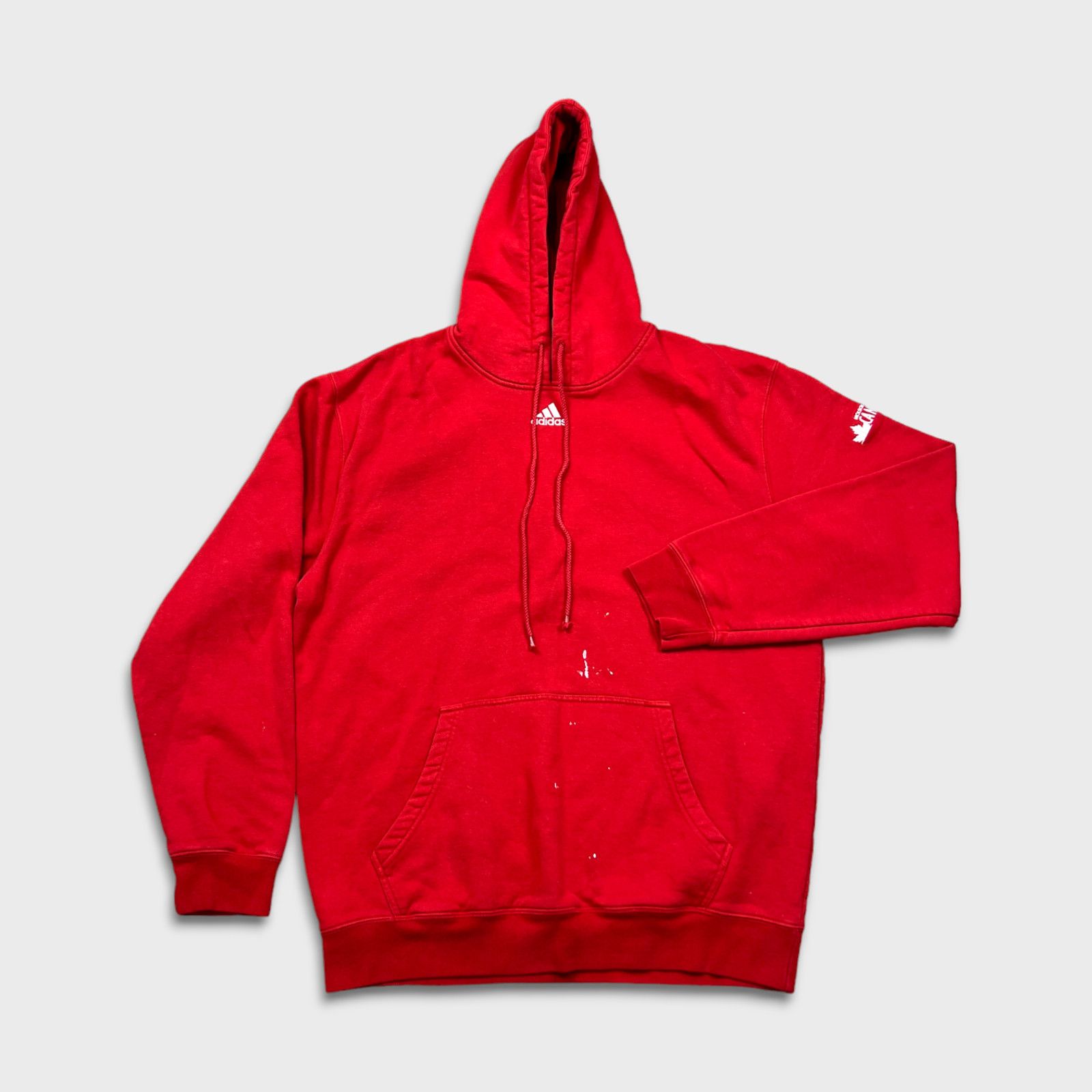 Adidas × Vintage Adidas Molson Canadian Hoodie Large Center Stripe Spell Out Size US L / EU 52-54 / 3 - 1 Thumbnail