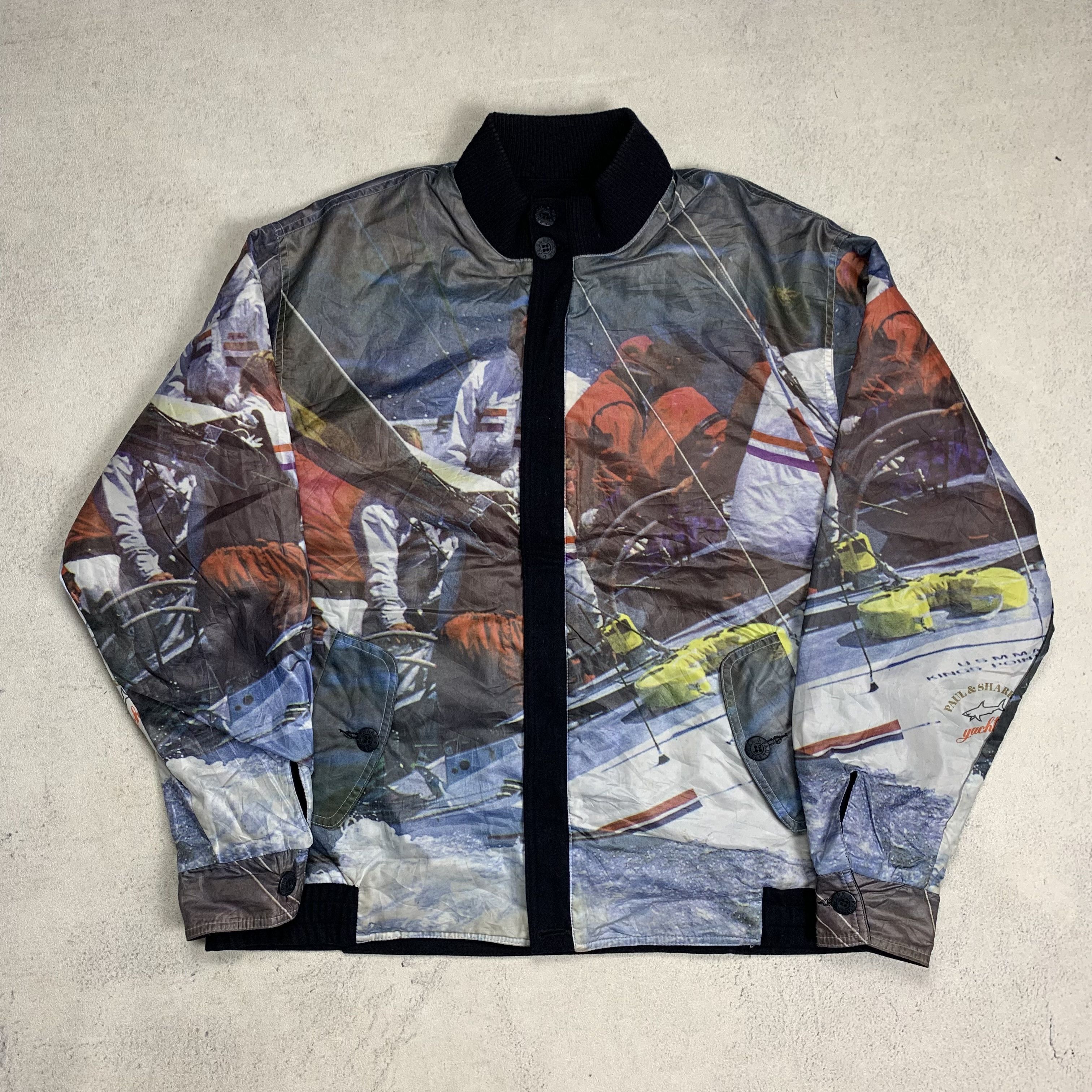 Paul & Shark Reversible Paul & Shark Yachting Wool Jacket Size US M / EU 48-50 / 2 - 3 Thumbnail