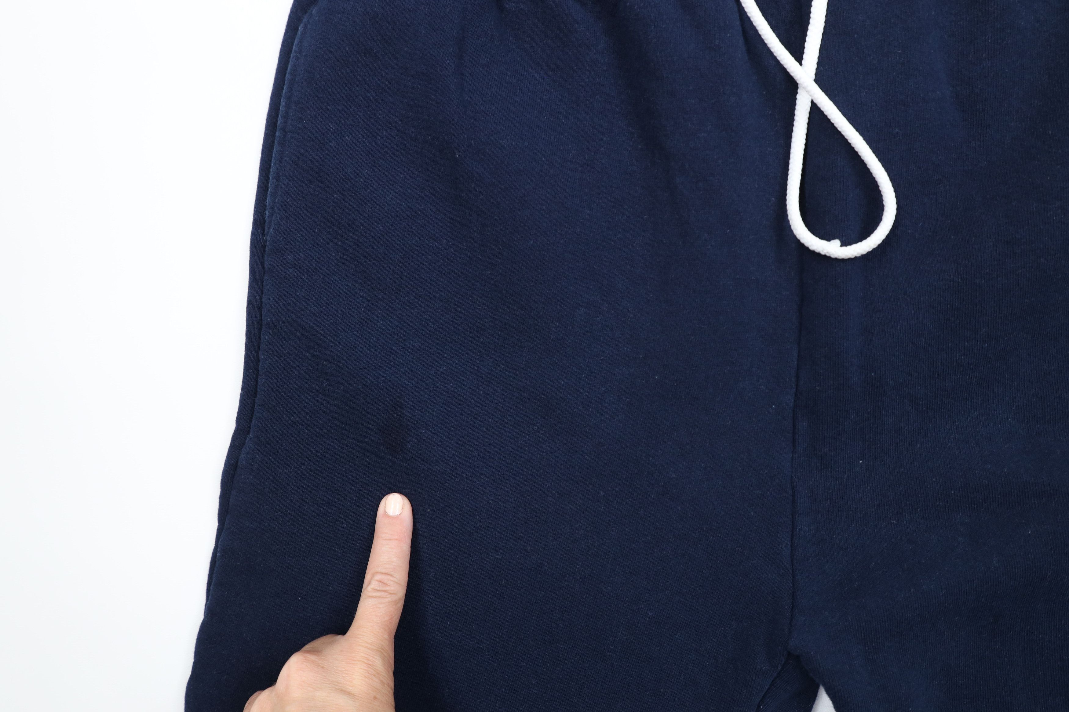Vintage Vintage 90s Streetwear Heavyweight Sweatpants Joggers Blue Size US 40 / EU 56 - 7 Thumbnail