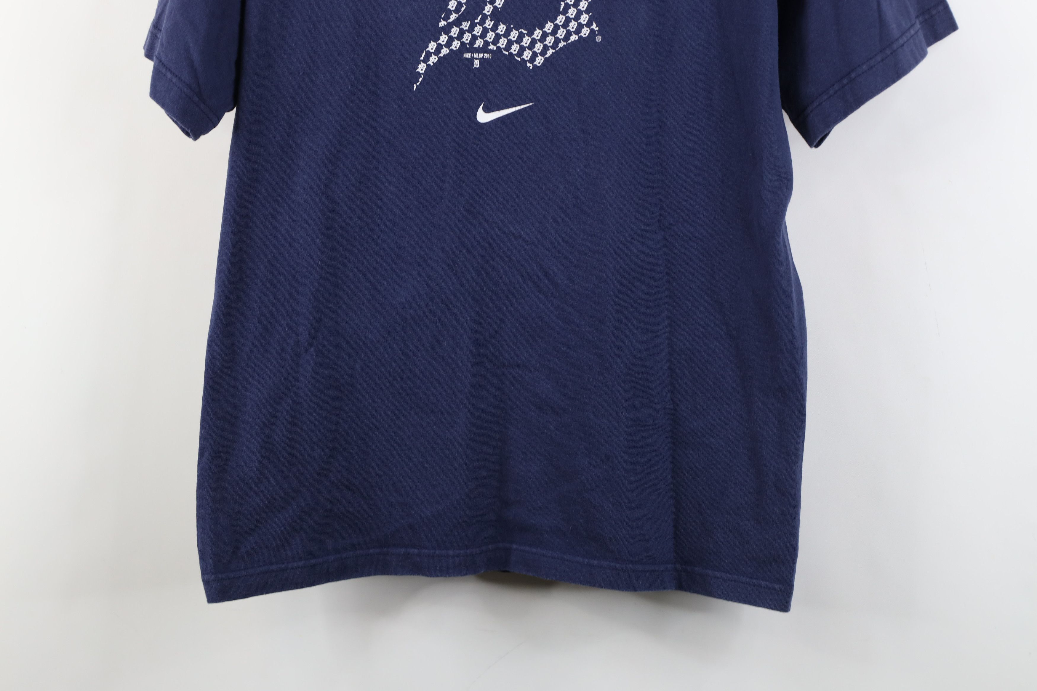Nike Vintage Y2K Nike Center Swoosh Detroit Tigers T-Shirt Blue Size US S / EU 44-46 / 1 - 3 Thumbnail