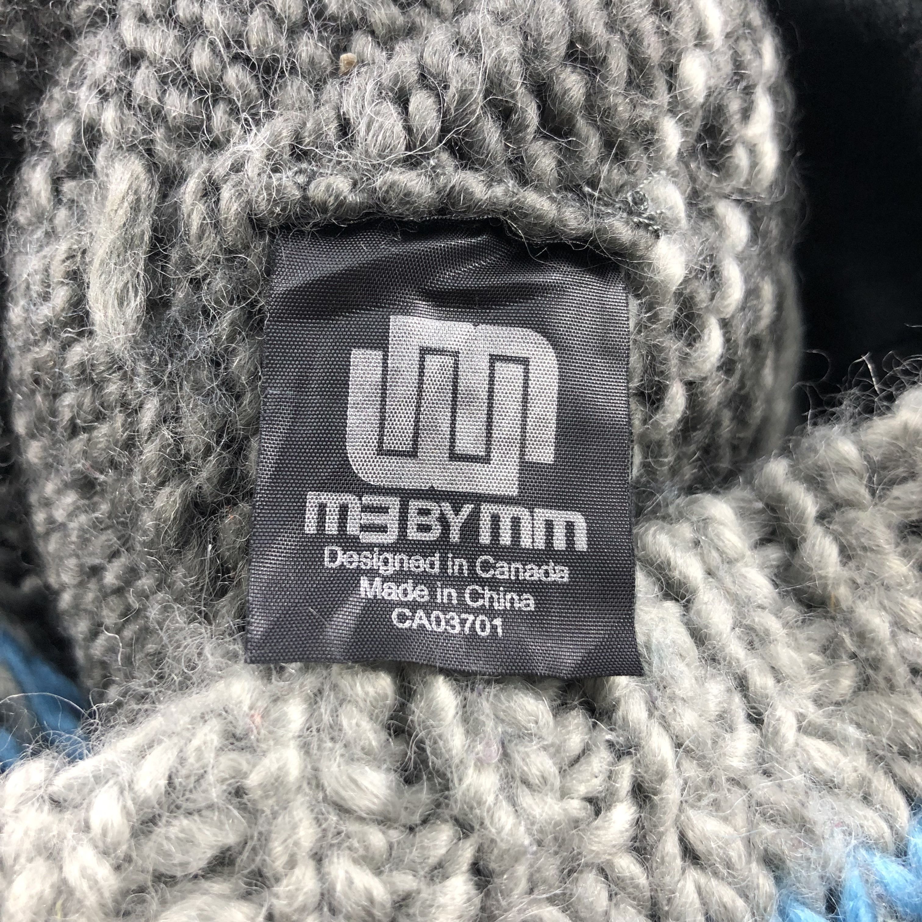 Vintage M3 by MM Knit Bobble Wool Beanie Snowcap Snow Hat B374 Size ONE SIZE - 6 Thumbnail