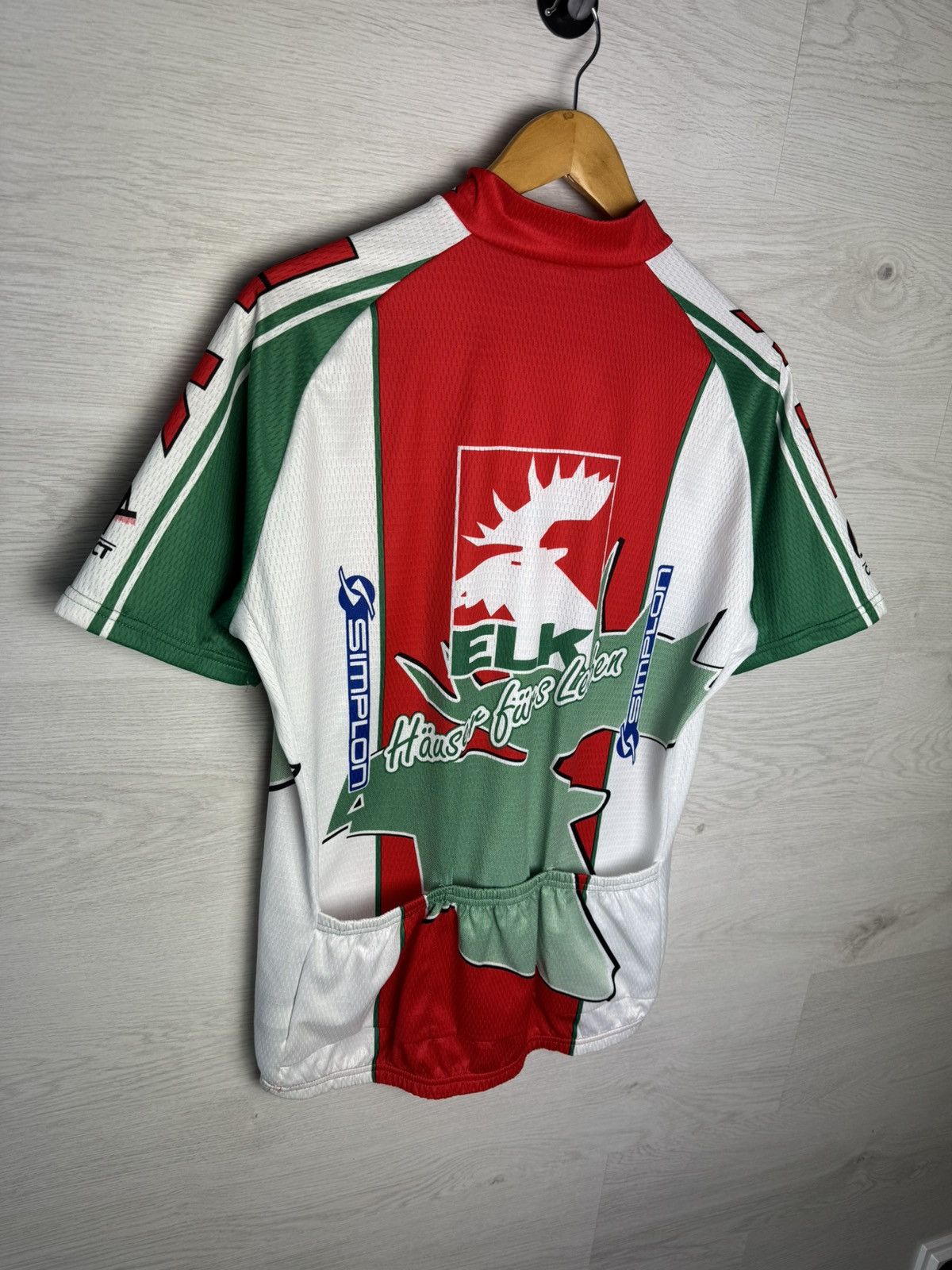 Vintage Vintage Elk Cycling Jersey Size US XL / EU 56 / 4 - 9 Thumbnail