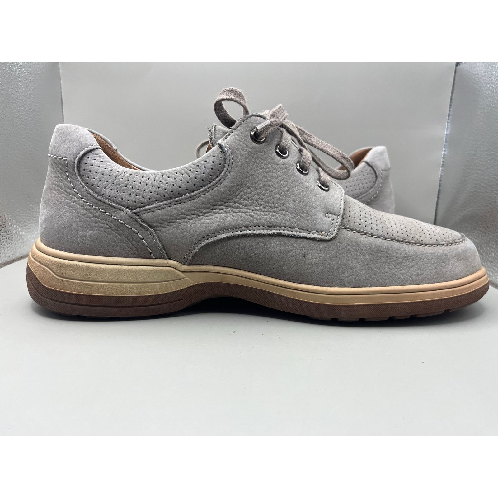 Mephisto Mephisto Douk Pouf Lace up leather Shoes Gray Men’s Size 9 Size US 9 / EU 42 - 4 Thumbnail