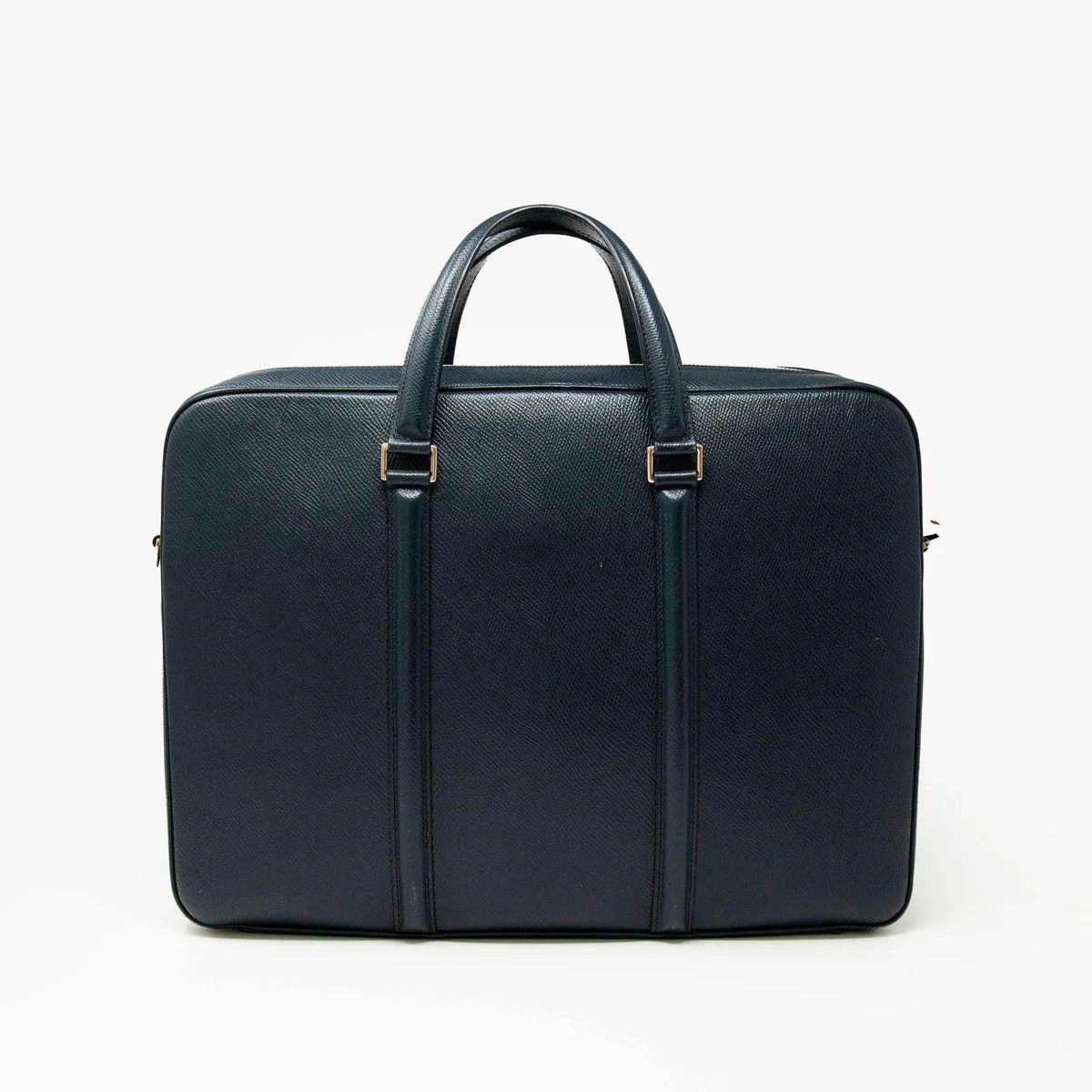 Celine o1bcso1str1124 Size: OS / Medium Briefcase in Navy Blue Size ONE SIZE - 3 Thumbnail