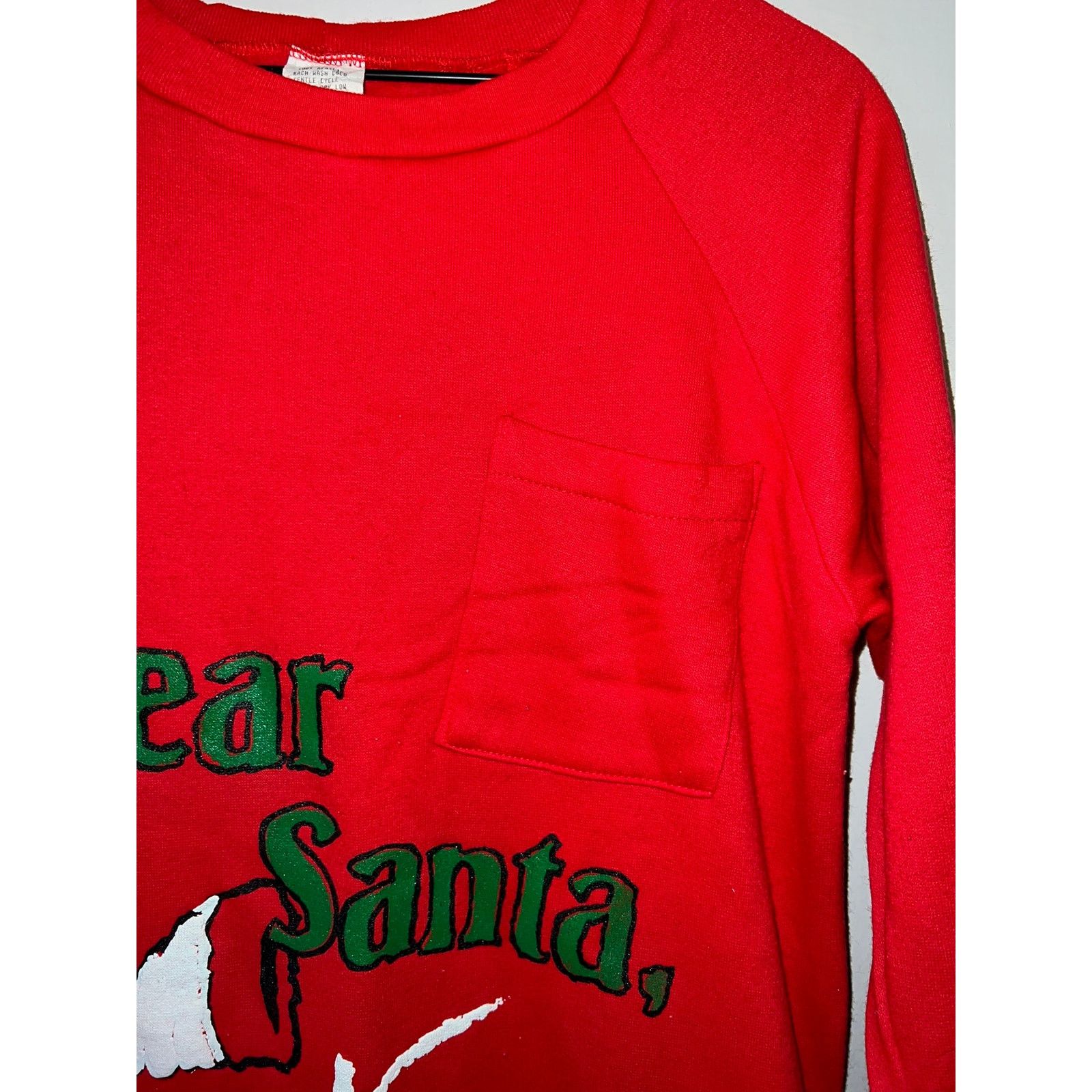 Vintage Vintage Santa Sleeper Shirt I Want It All Christmas 80s VTG Size US XL / EU 56 / 4 - 5 Thumbnail
