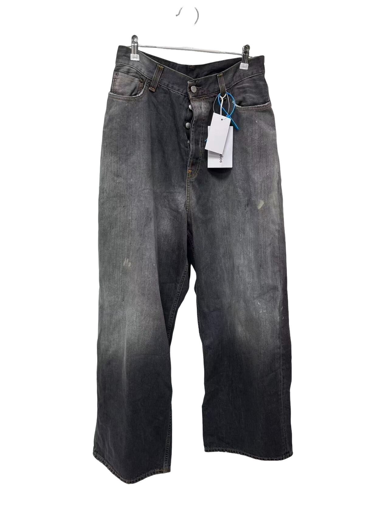 Acne Studios Acne Studios Washed Wide Leg Jeans EUR 38 Size 27" / US 4 / IT 40 - 1 Thumbnail