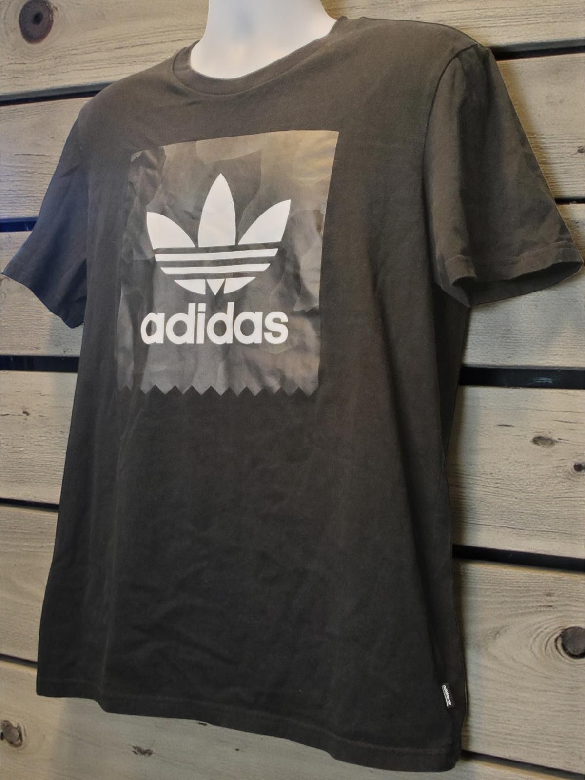 Adidas Adidas Originals Trefoil Black T-Shirt Men's Activewear Size US L / EU 52-54 / 3 - 4 Thumbnail