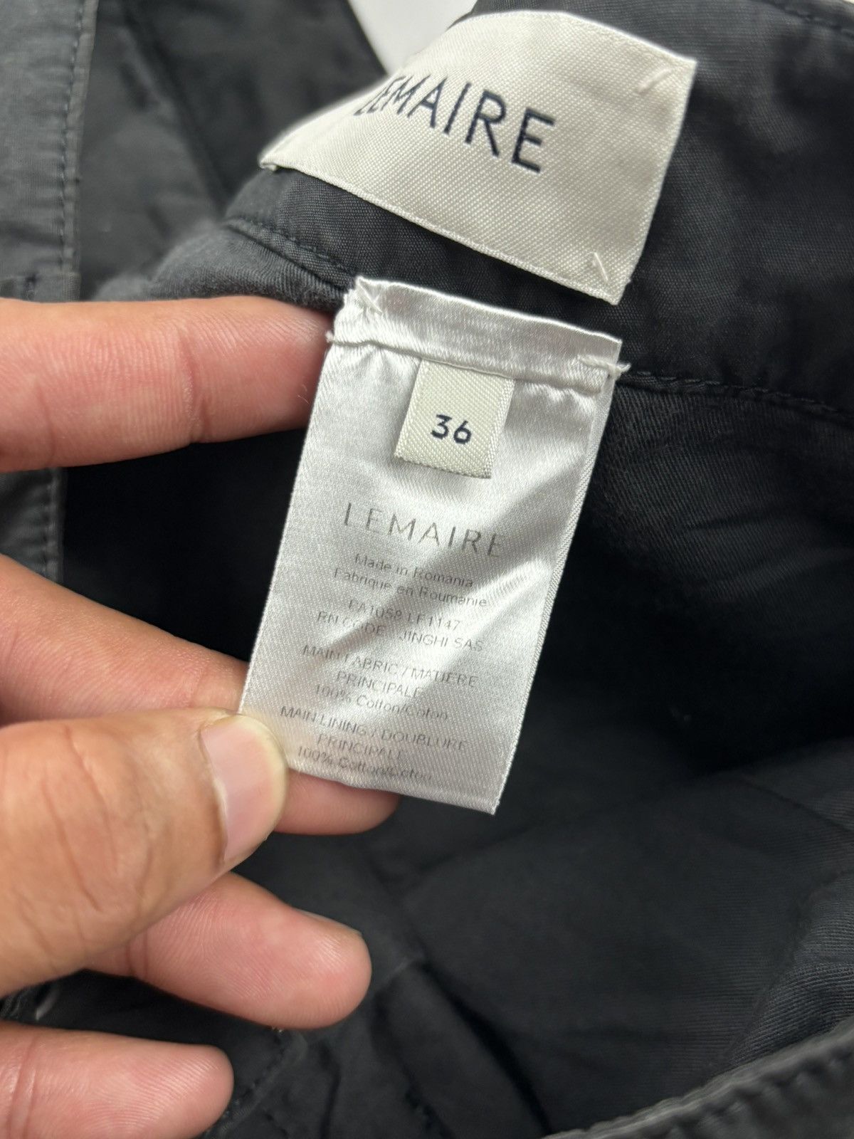 Lemaire Lemaire Twist Washed Chino Pants Size 31" - 8 Thumbnail