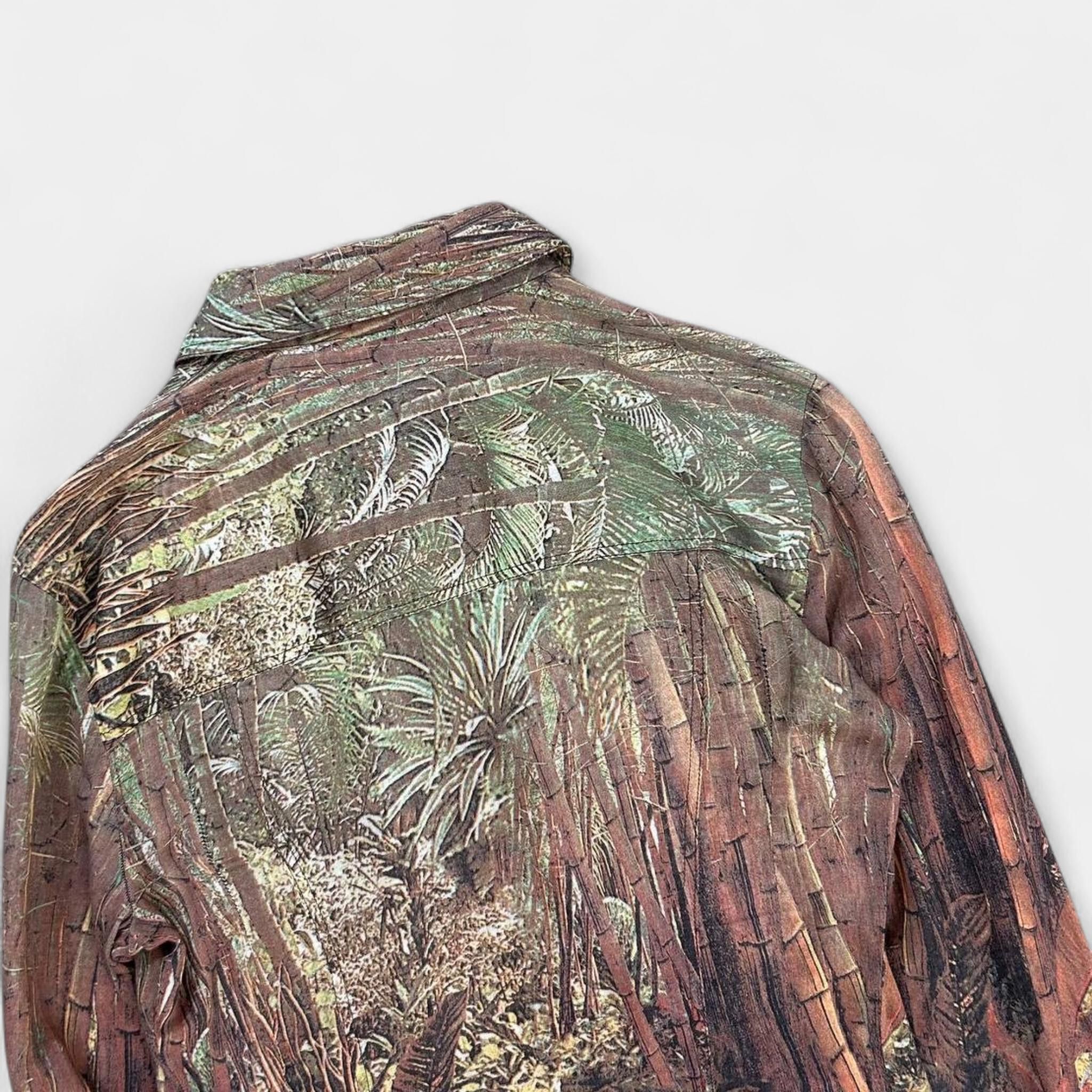 Dolce & Gabbana Dolce & Gabbana Jungle Tropical Shirt Size US S / EU 44-46 / 1 - 7 Thumbnail