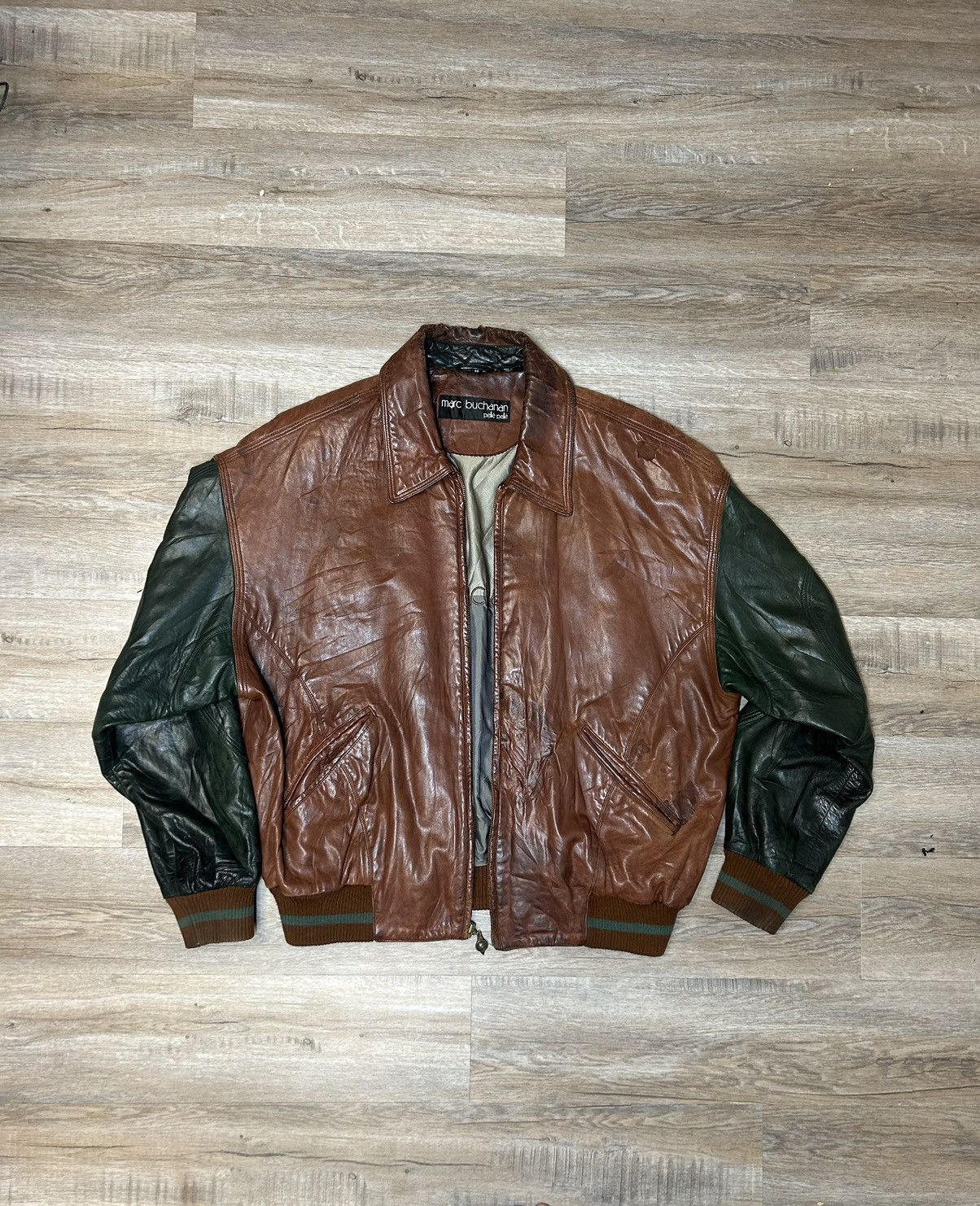 Pelle Pelle Pelle Pelle *RARE* 17 Years of Fashion Leather Jacket Size US M / EU 48-50 / 2 - 4 Thumbnail