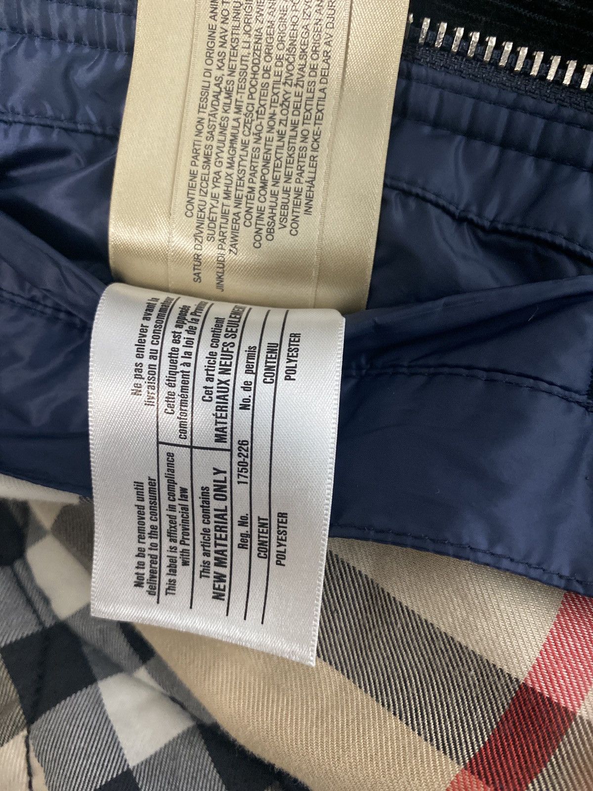 Burberry Burberry vintage navy jacket (medium size) Size US M / EU 48-50 / 2 - 7 Thumbnail