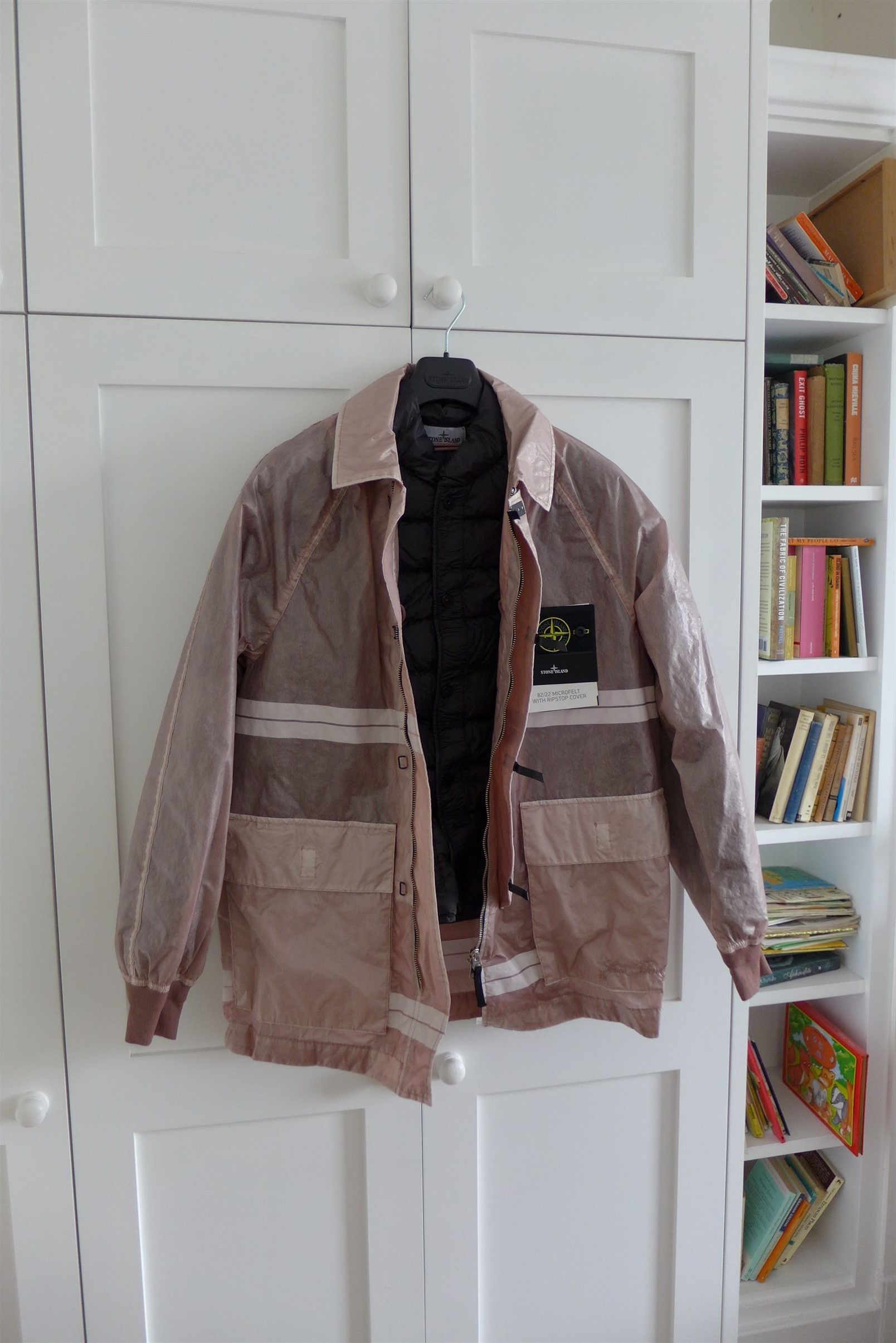 Stone Island Stone Island 40th Anniversary 82/22 Jacket - Rose Quartz Size US M / EU 48-50 / 2 - 6 Thumbnail