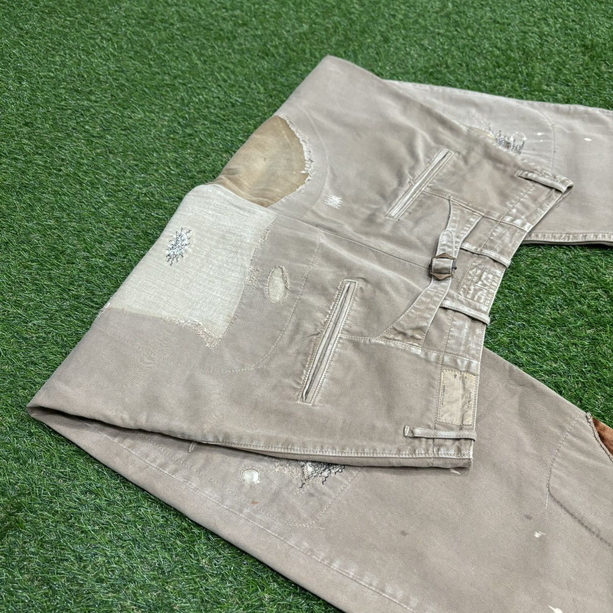 Kapital Deconstructed Smiley Face Pants