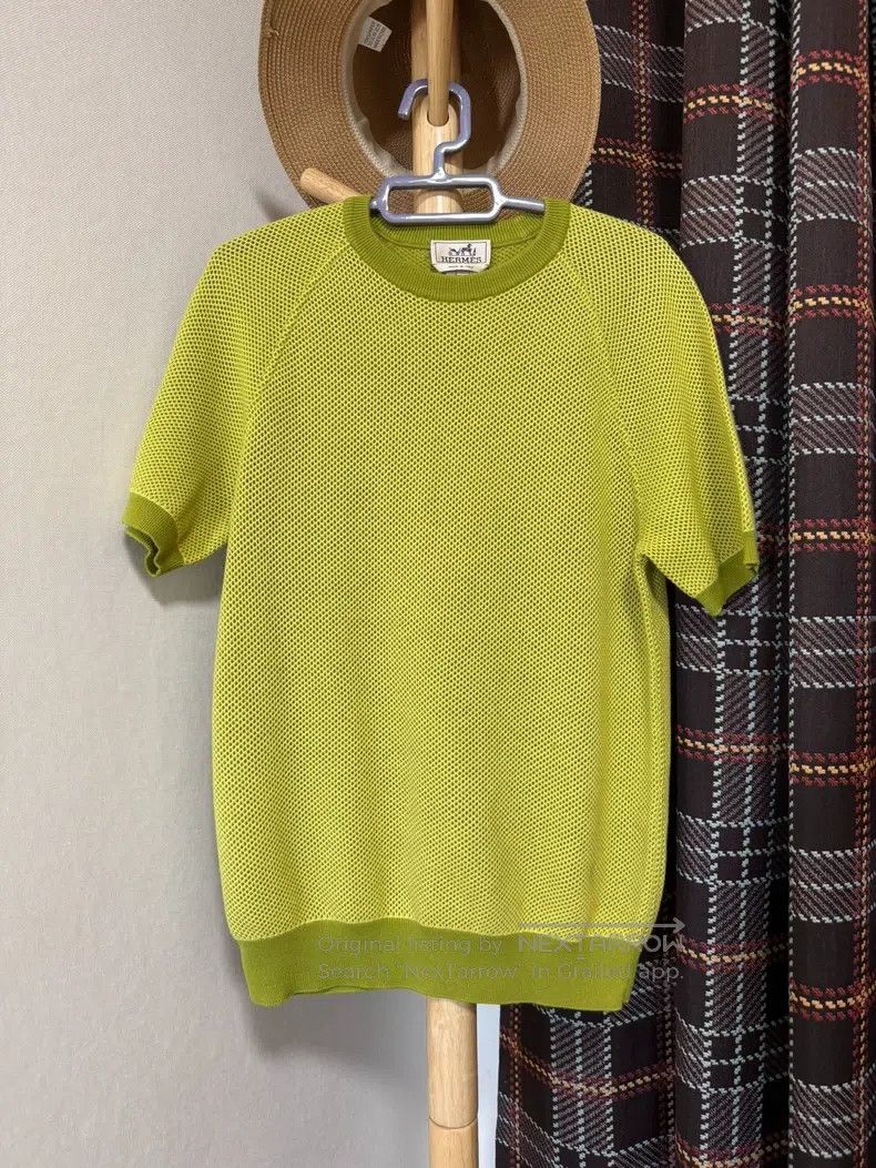 Hermes Hermes Cashmere short-sleeve 60% Cashmere+40% Cotton Size US M / EU 48-50 / 2 - 1 Thumbnail