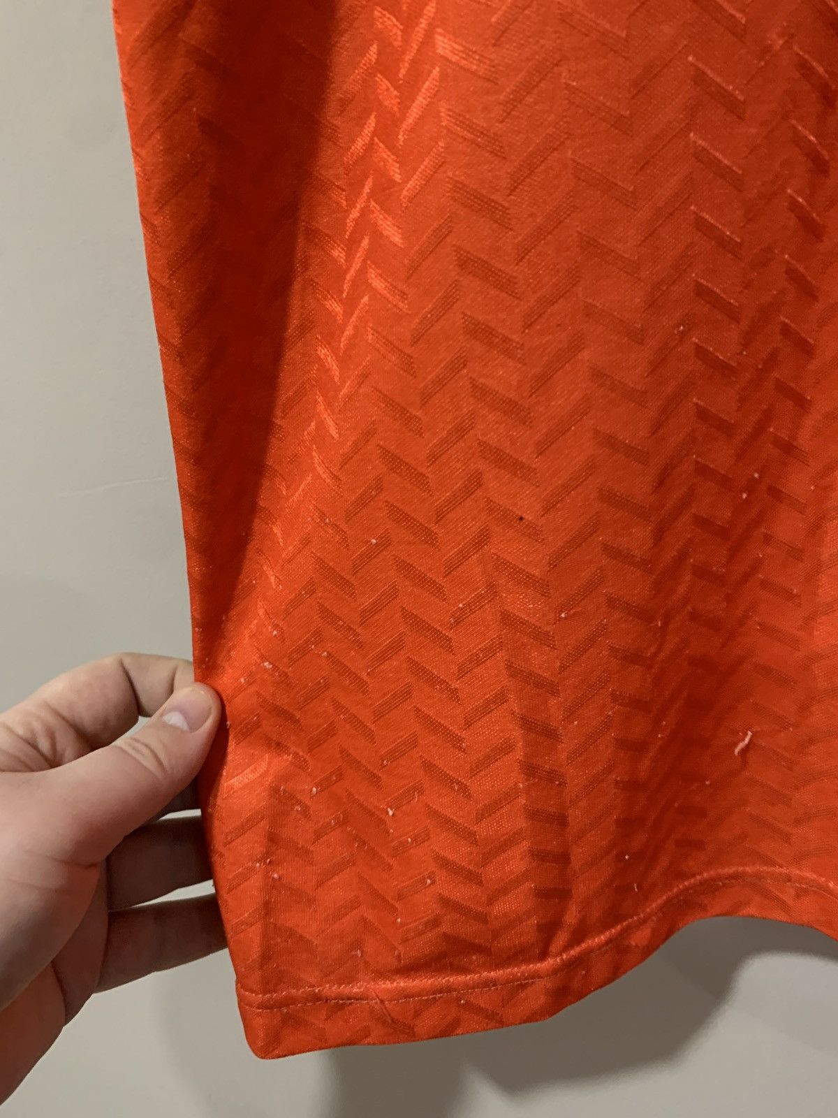 Vintage Netherlands Home Football Shirt Vintage Soccer DAVIDS #8 Size US L / EU 52-54 / 3 - 8 Thumbnail