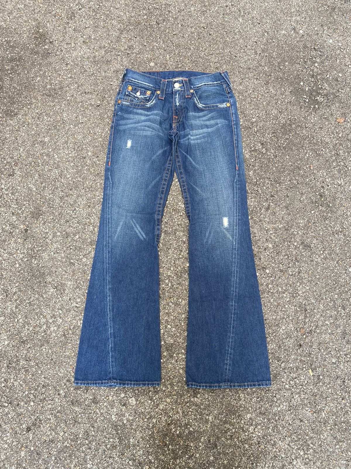 True Religion True Religion Flare Jeans Low Rise Denim Size US 29 - 1 Thumbnail