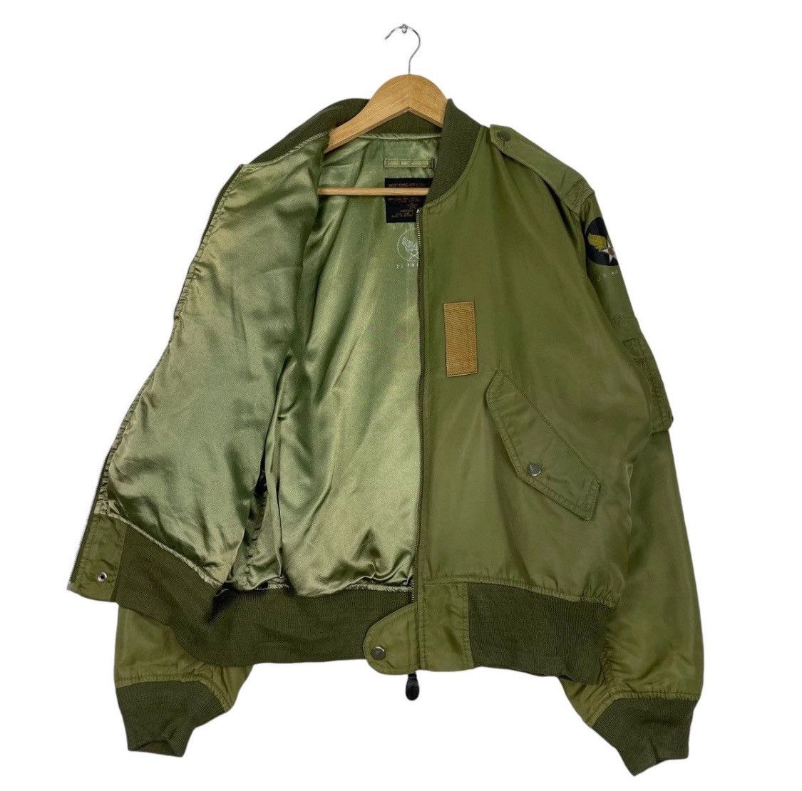 Vintage 💥L-2B AVIATOR BOMBER FLIGHT JACKET INSPIRED BUZZ RICKSONS Size US L / EU 52-54 / 3 - 9 Thumbnail