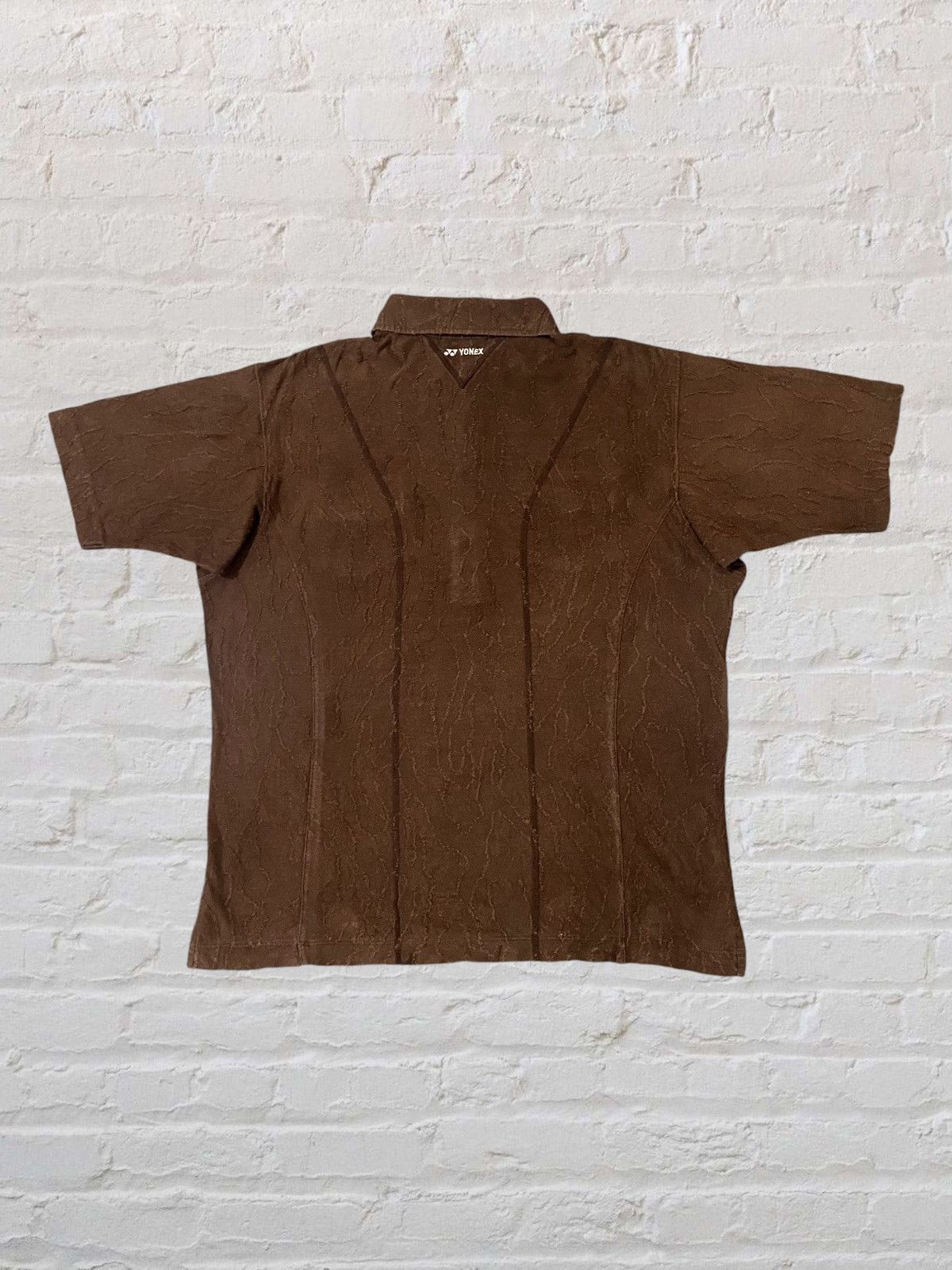 Japanese Brand × Vintage VINTAGE YONEX ABSTRACT MULTI POCKET POLO TSHIRT Size US M / EU 48-50 / 2 - 10 Thumbnail
