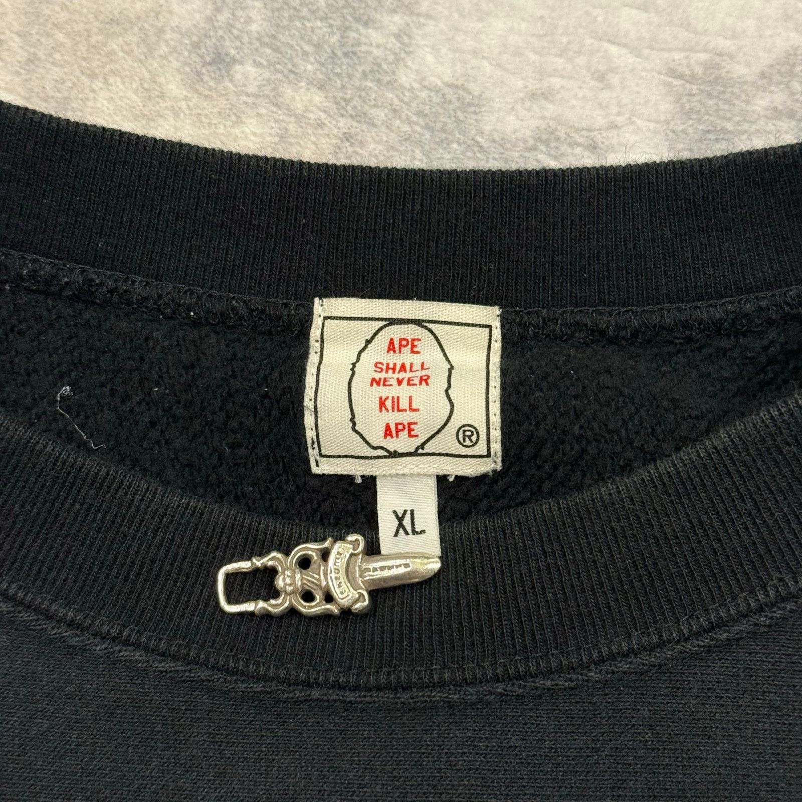 Bape × Nigo Authentic Bape 2000’s Soldier ASNKA Crewneck Sweatshirt XL Size US XL / EU 56 / 4 - 3 Thumbnail