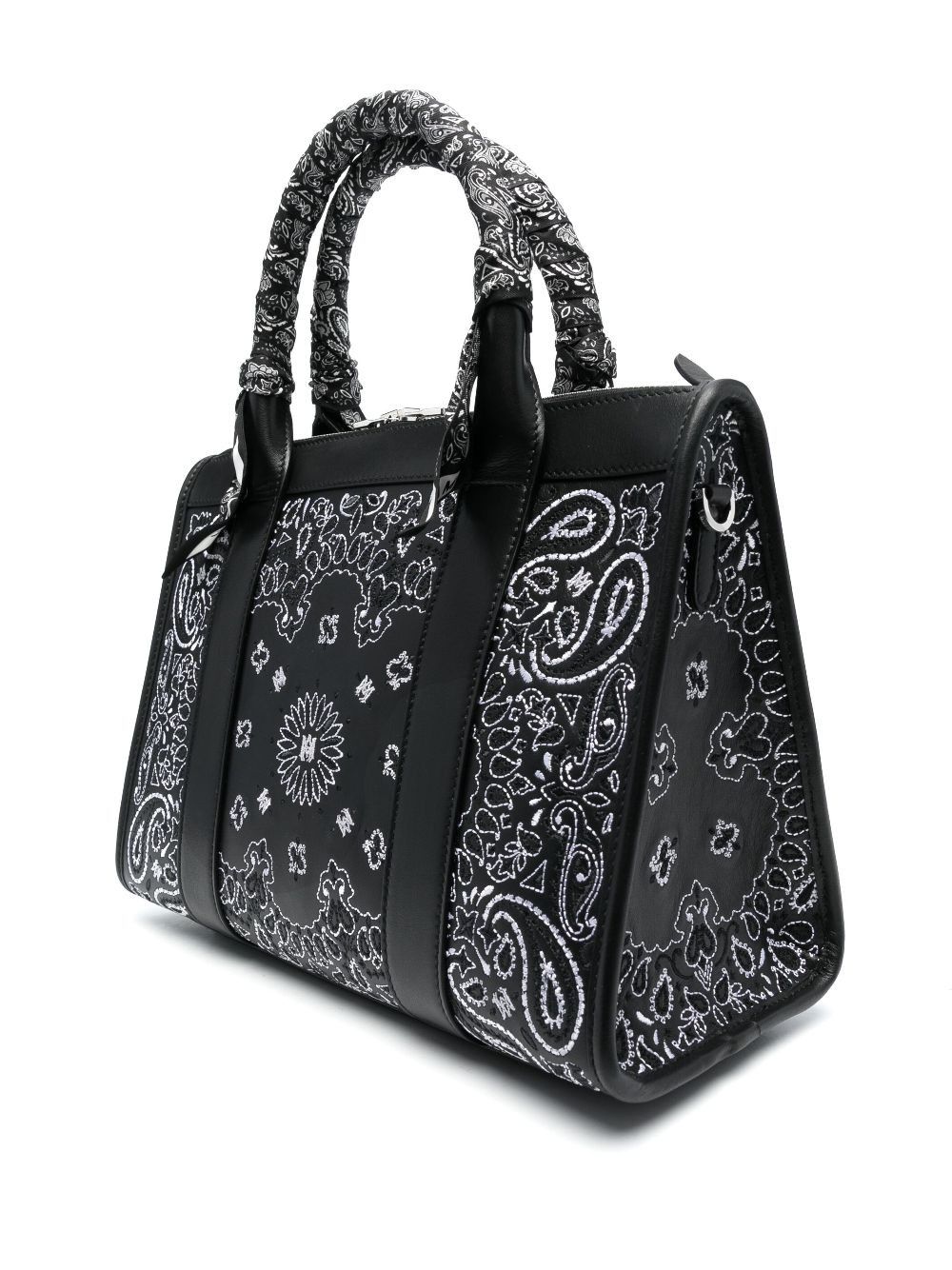 Amiri o1w1db11224 Size: OS / Micro Triangle Leather Tote Bag Black Size ONE SIZE - 3 Thumbnail