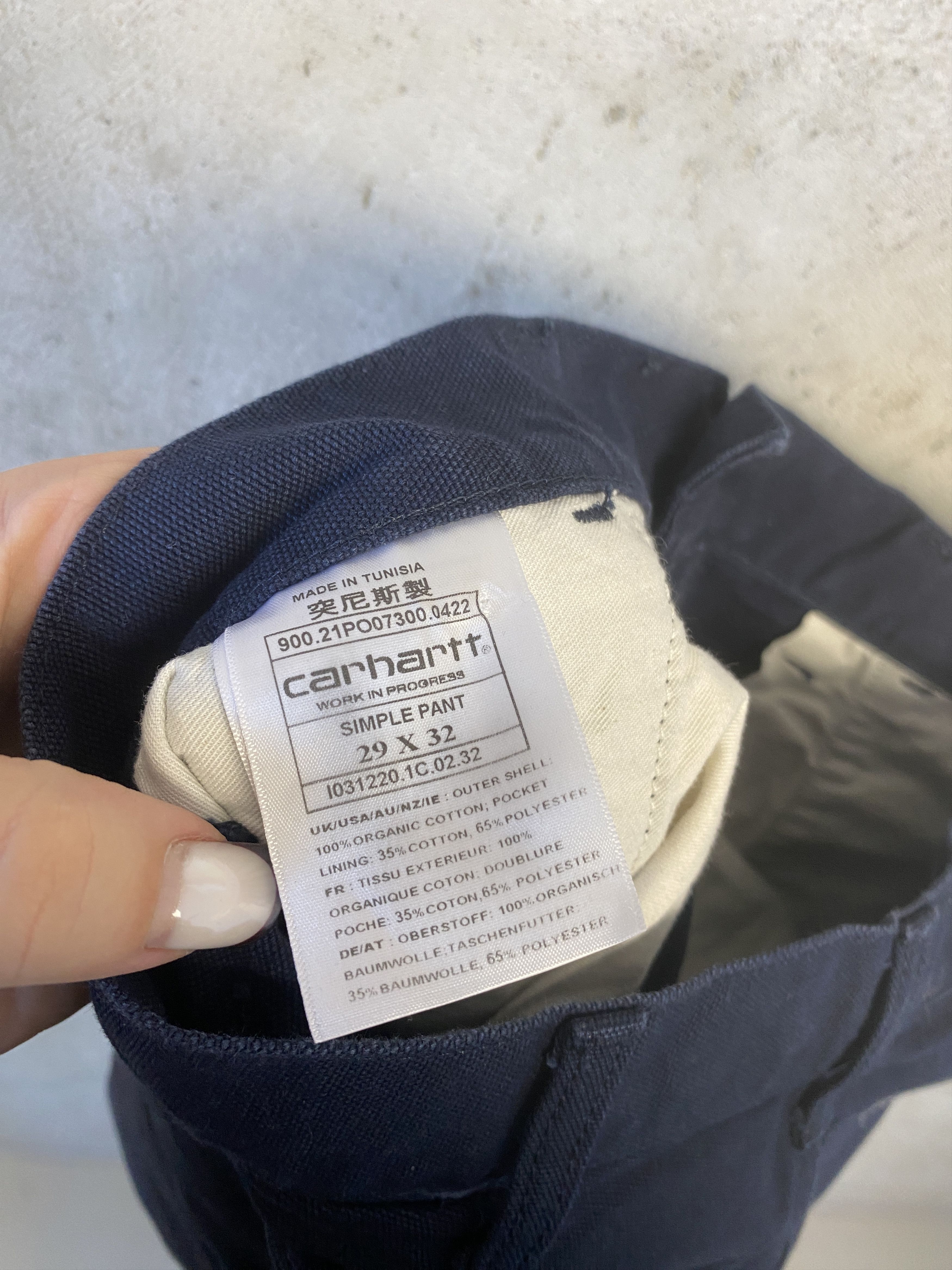 Carhartt Wip Carhartt WIP Simple Pant casual skate rap hip hop Size US 29 - 5 Thumbnail