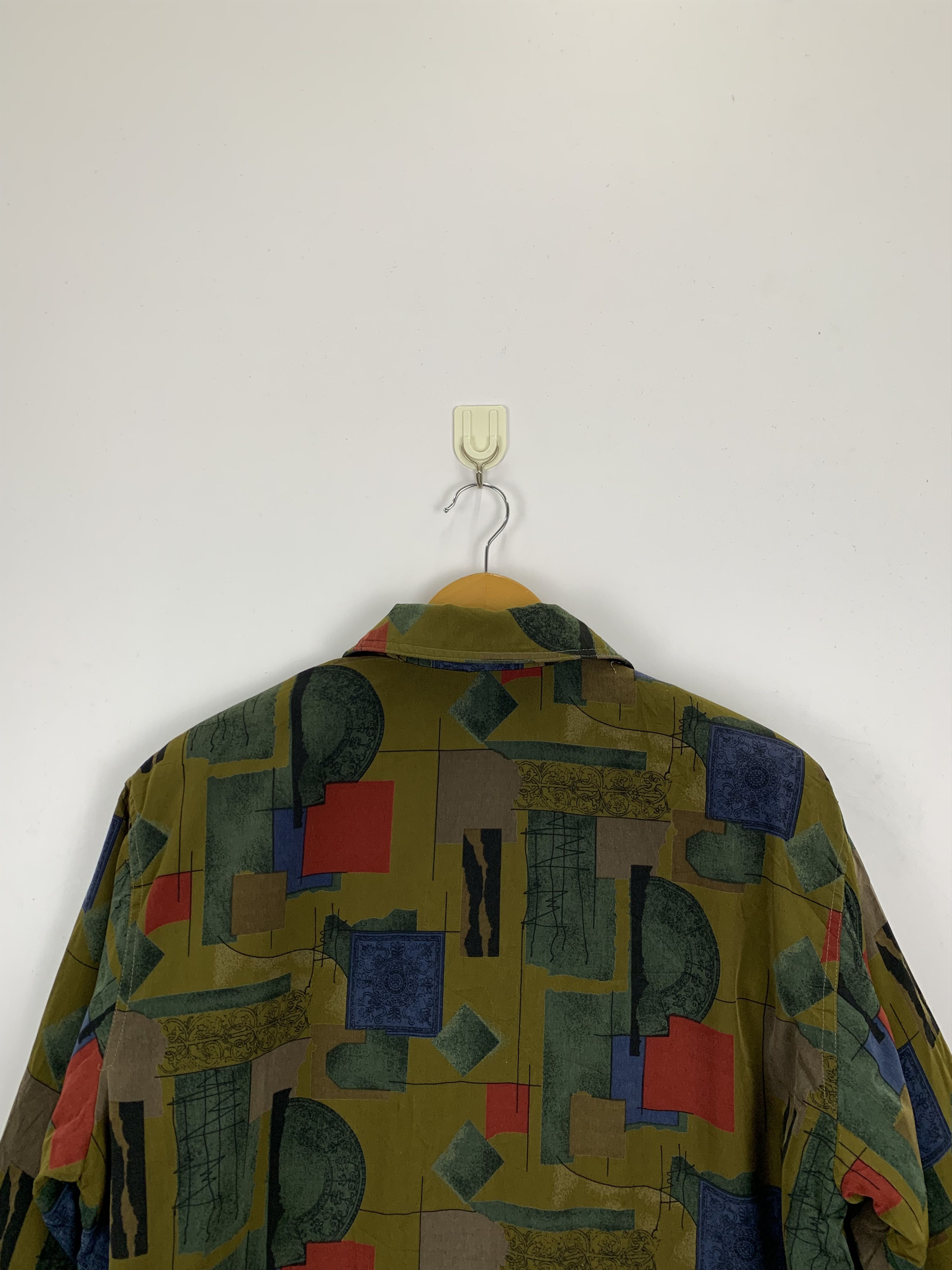 Japanese Brand × Vintage Vintage Japanese Brand Novelty Geometry Design Jacket Size US M / EU 48-50 / 2 - 4 Thumbnail