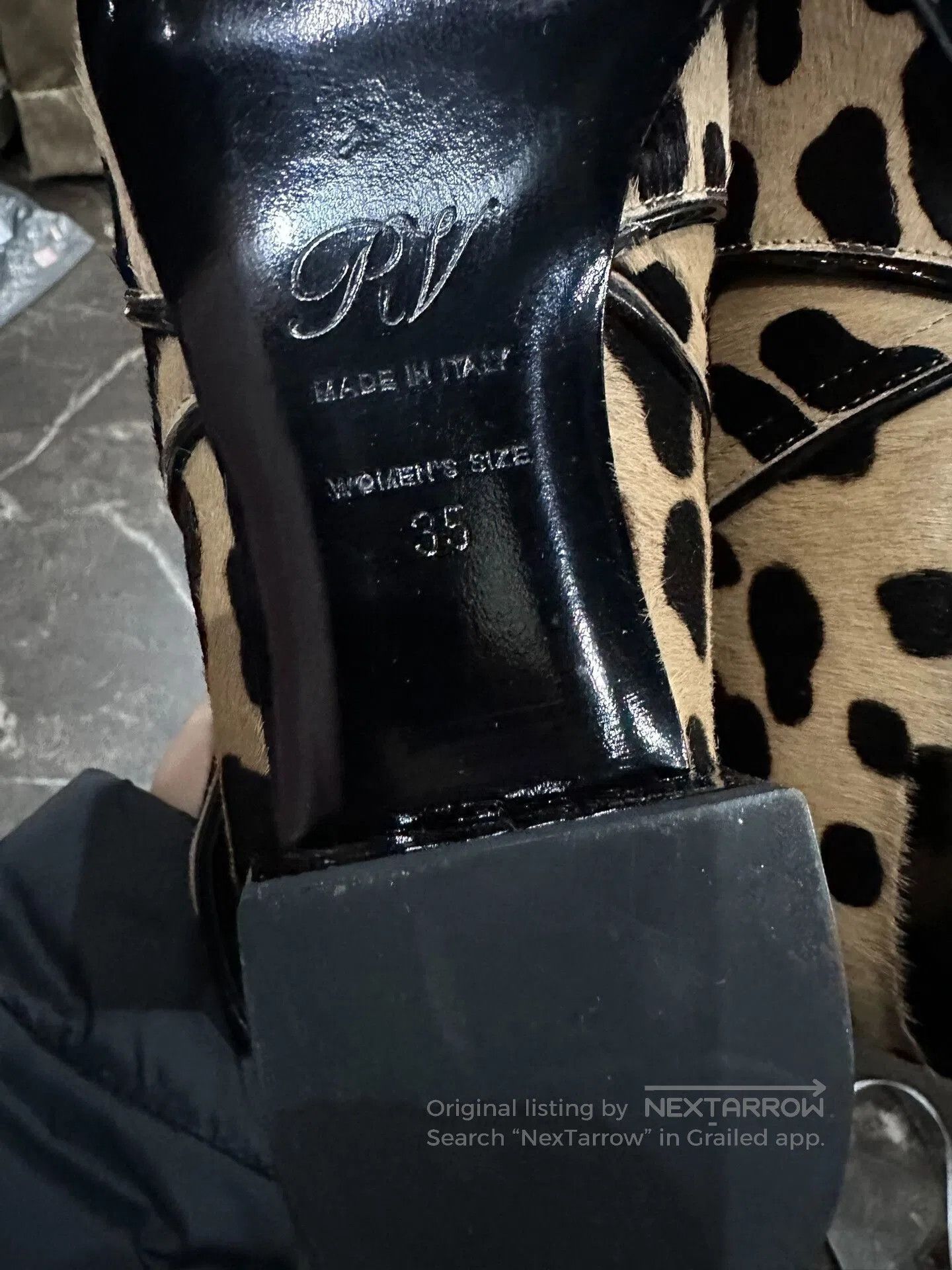 Roger Vivier Roger Vivier Classic Square Buckle Leopard Boots. Size US 4 / IT 34 - 6 Thumbnail