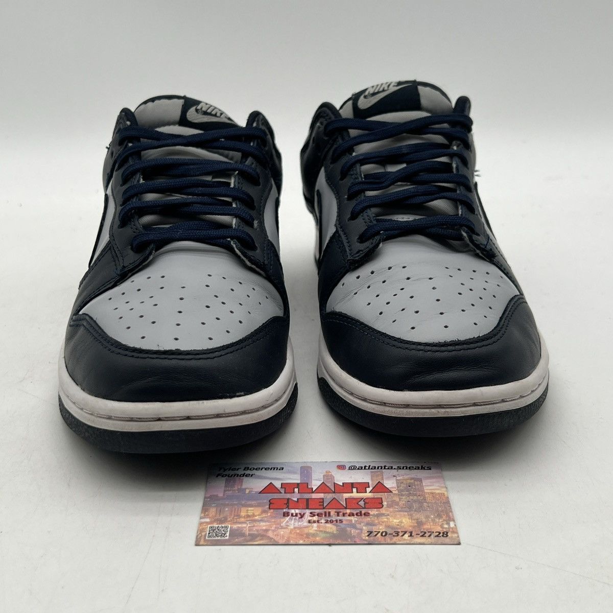 Nike Nike dunk low Georgetown Size US 9.5 / EU 42-43 - 2 Thumbnail