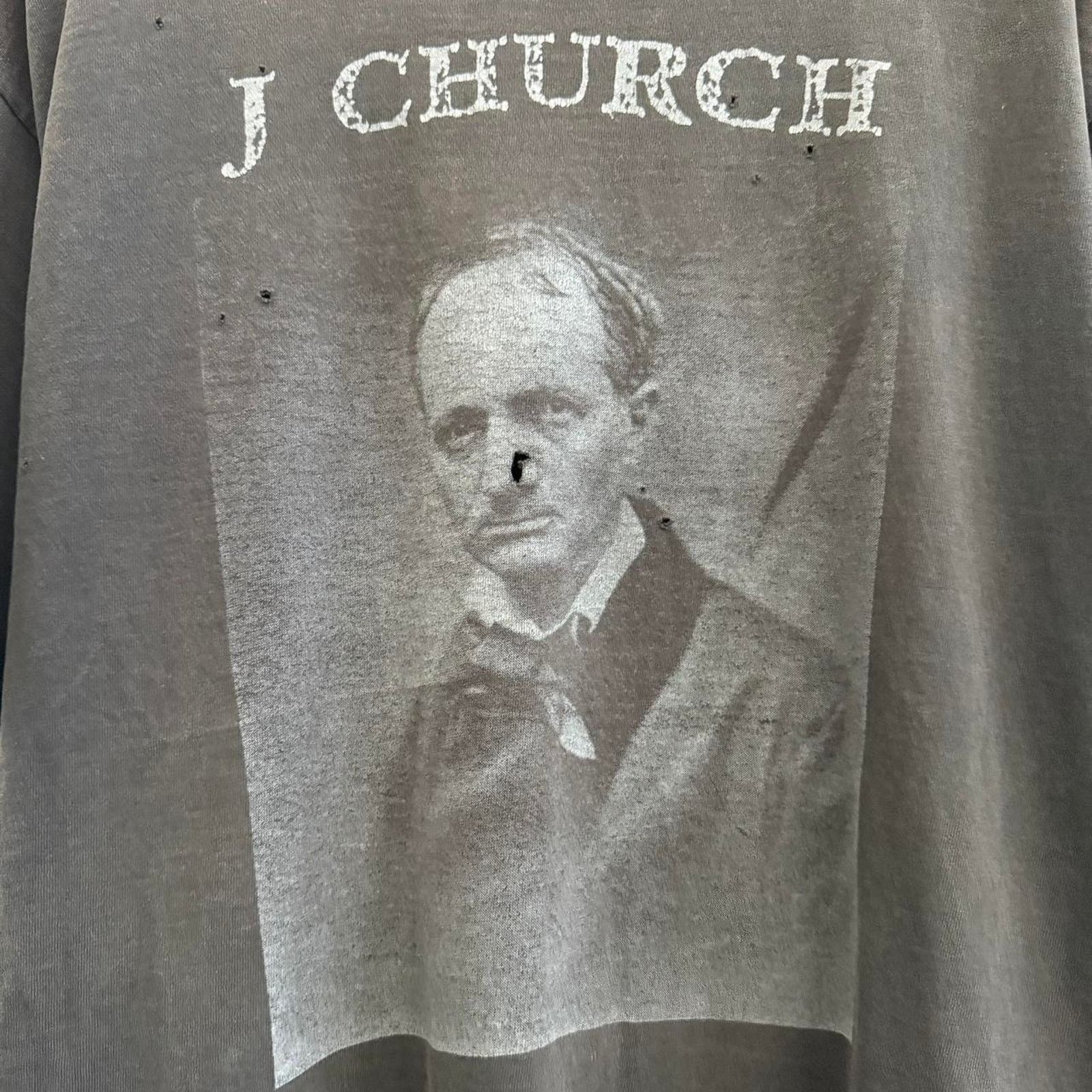 Other Vintage 90s J Church Distressed Punk Band T-Shirt Size US XL / EU 56 / 4 - 3 Thumbnail