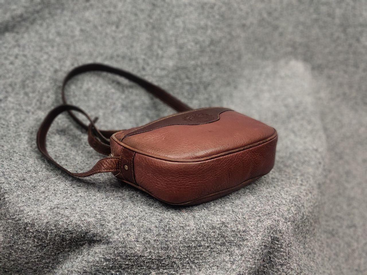 Burberry Vintage 90's Burberry brown leather messenger shoulder bag Size ONE SIZE - 5 Thumbnail