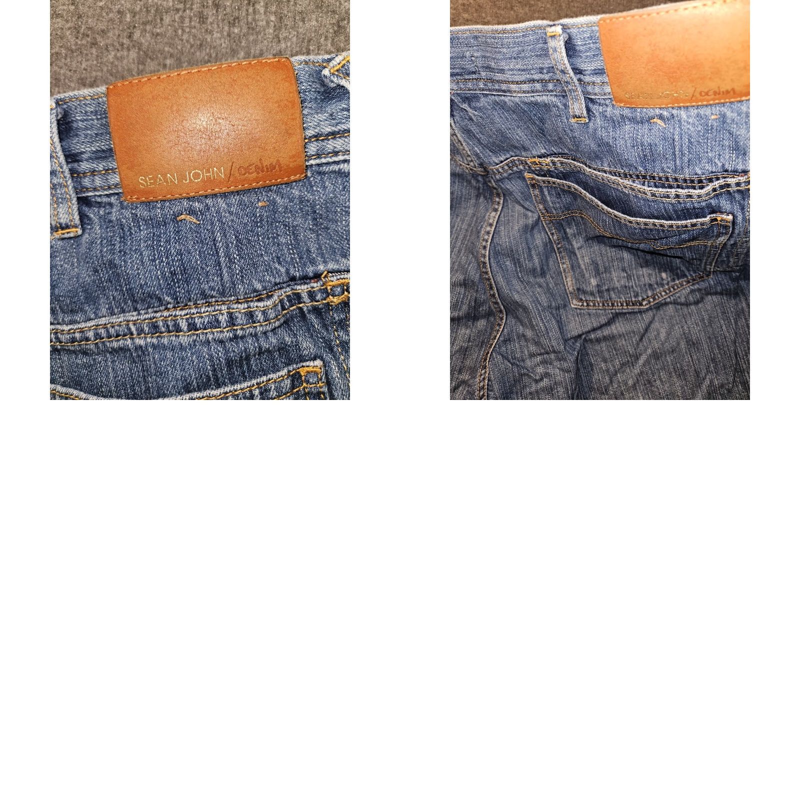 Sean John VINTAGE Sean John Jean Shorts Men 38 Blue Embroidered Baggy Hip Hop Shirt? Size US 38 / EU 54 - 9 Thumbnail